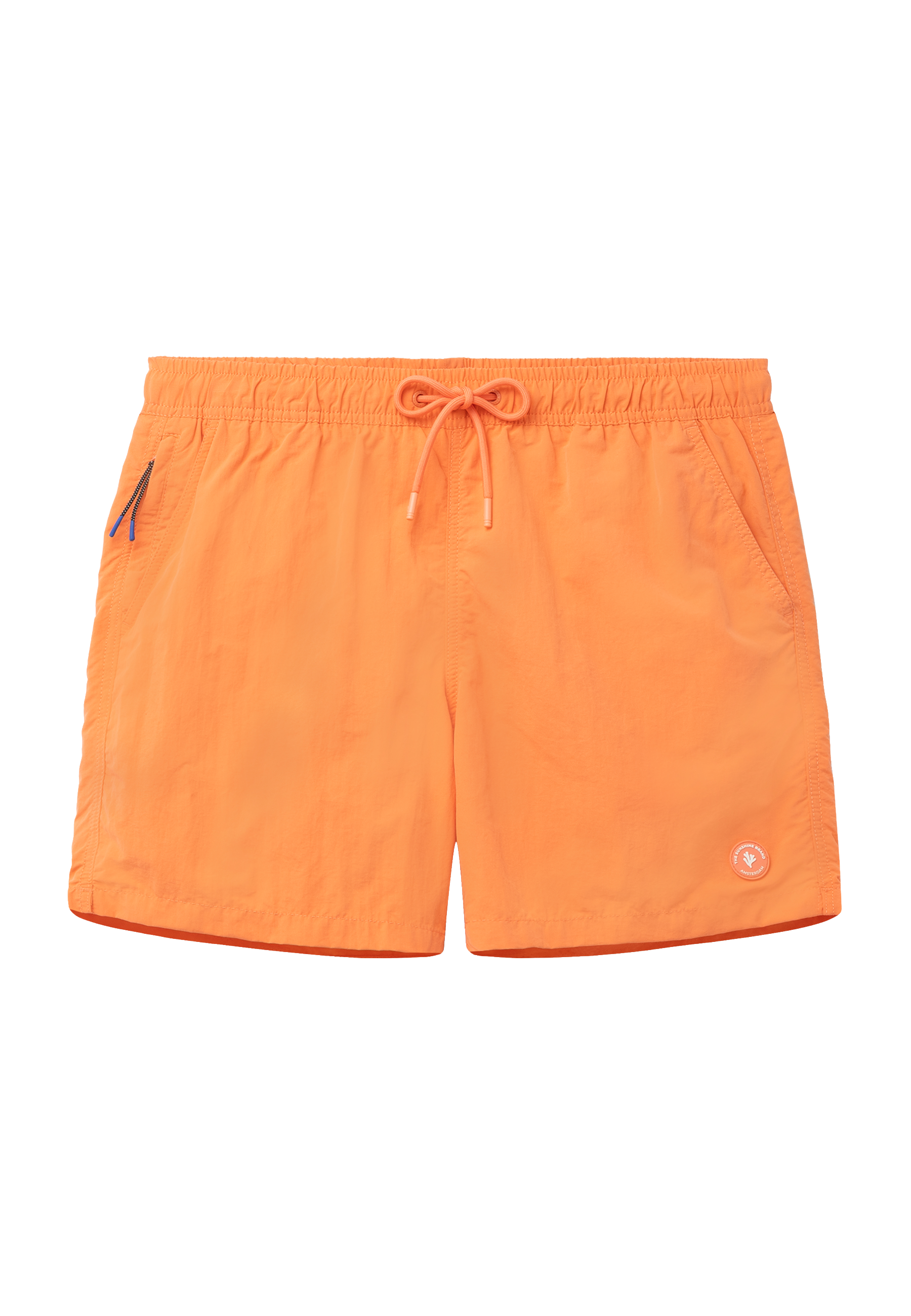 A-Dam x TSB - Nate Quick Dry Swim Shorts solid | orange coral