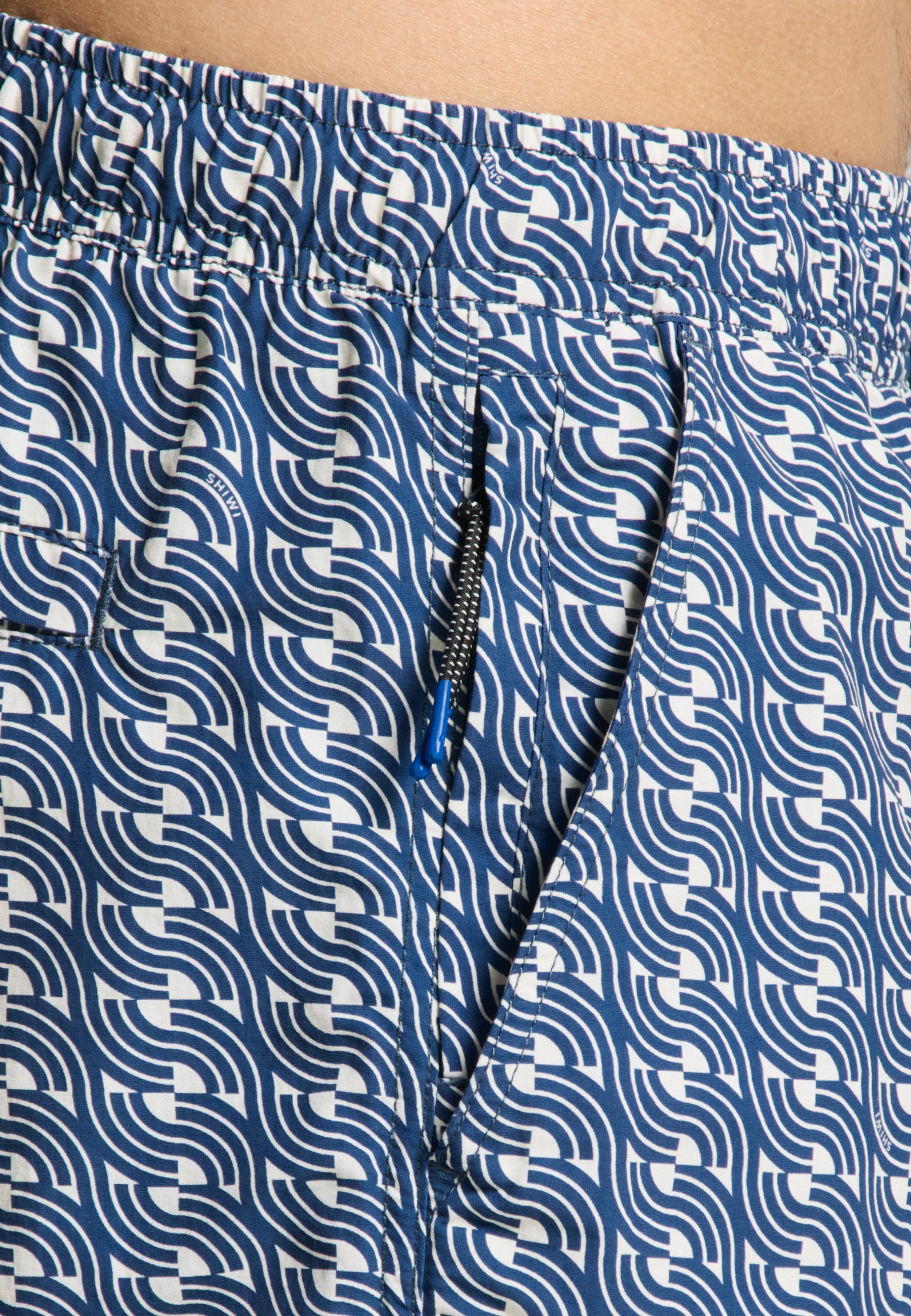 A-Dam x TSB - Nate Quick Dry swim shorts Geo waves