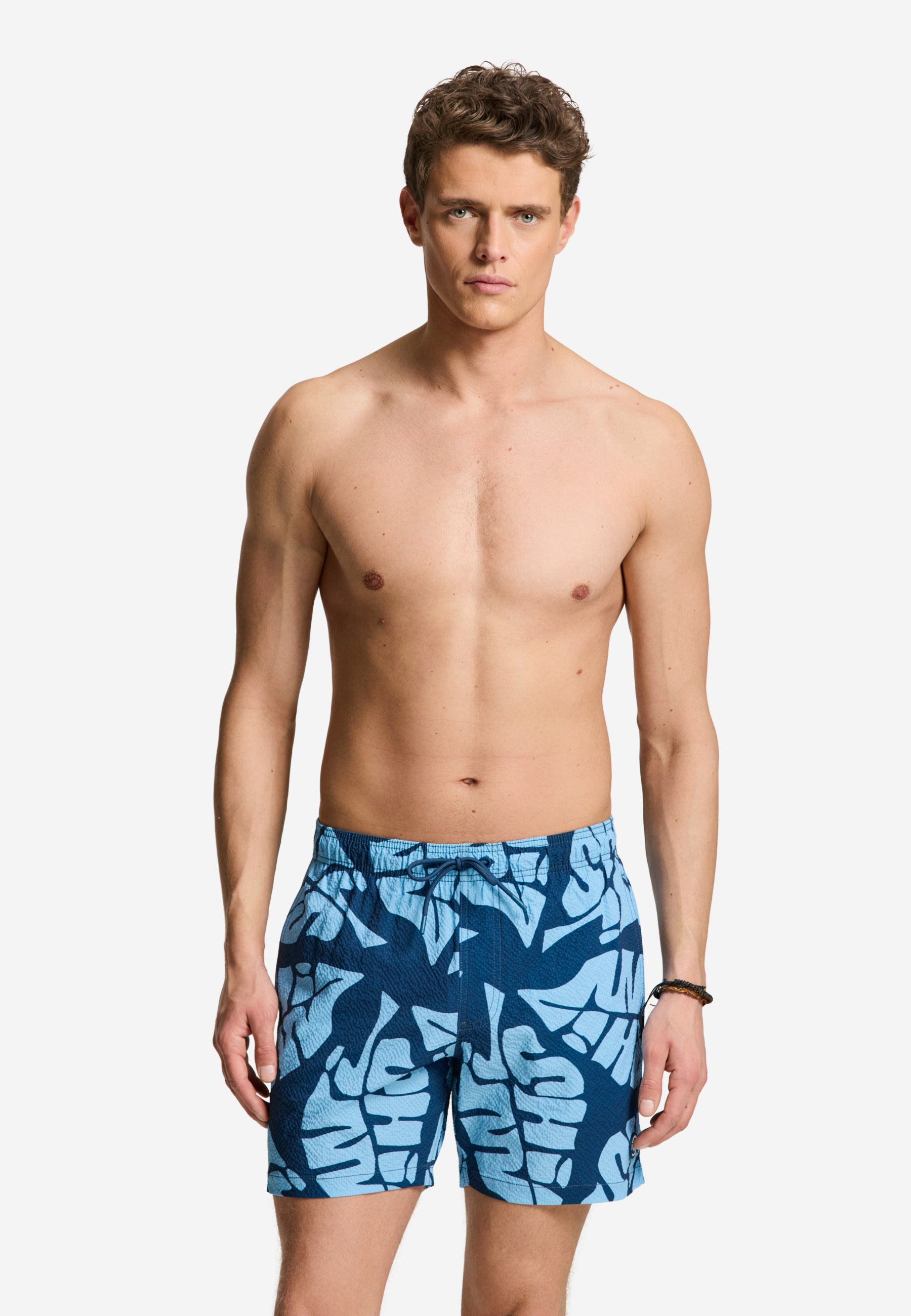 A-Dam x TSB - Nate Quick Dry Swim Shorts | blue slate