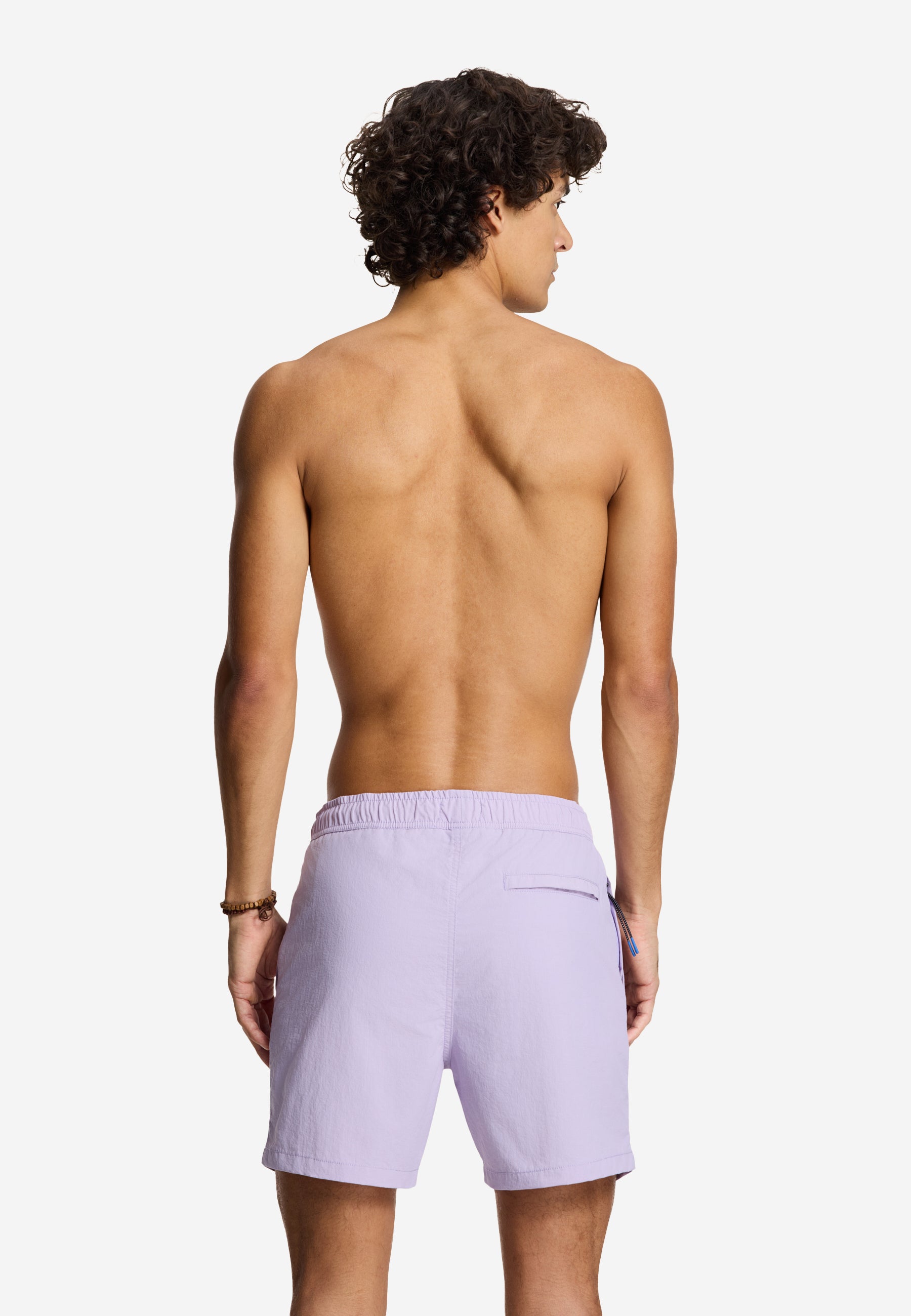 A-Dam x TSB - Nate Quick Dry Swim Shorts solid | purple rose