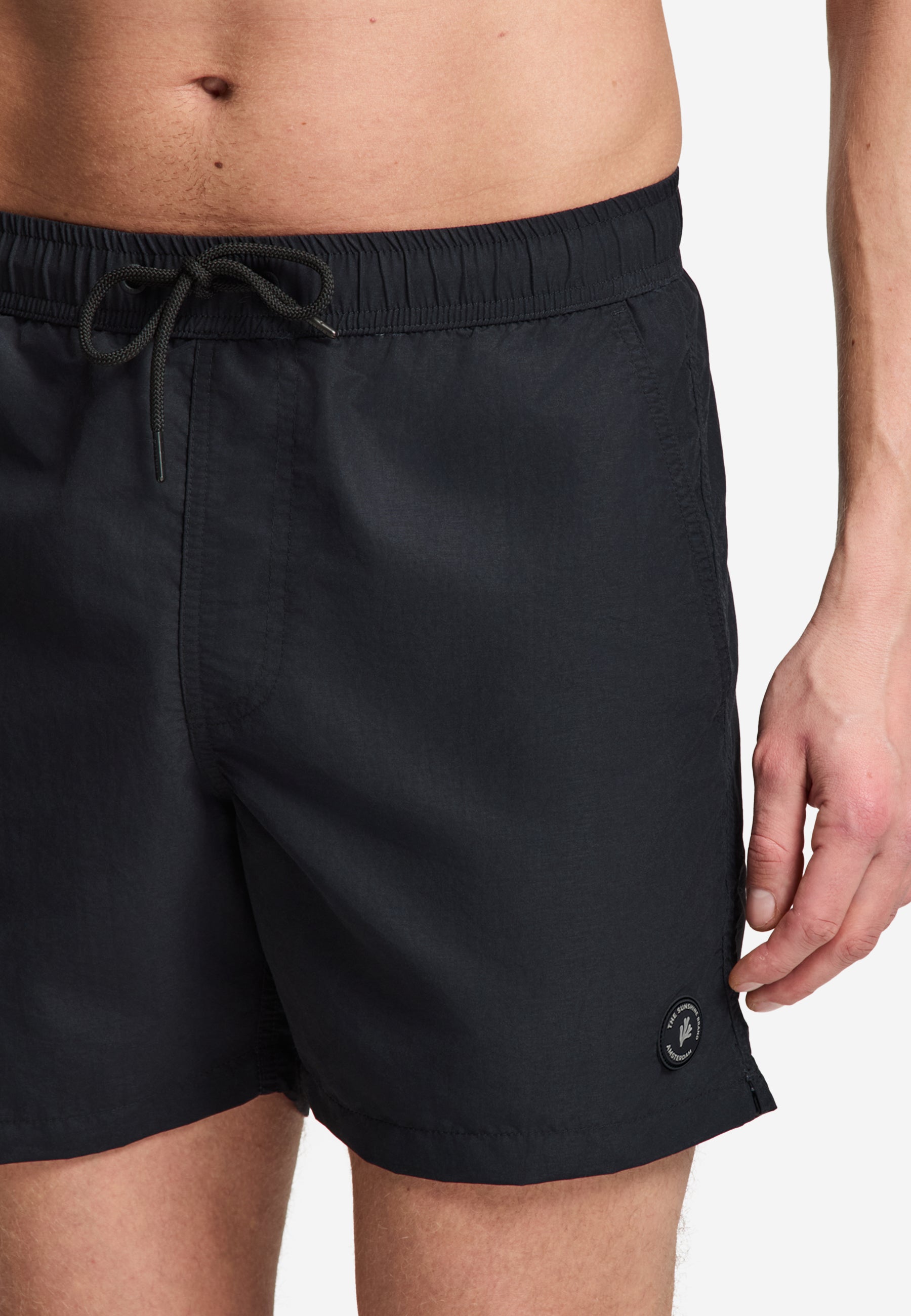 A-Dam x TSB - Nate Quick Dry Swim Shorts solid | black