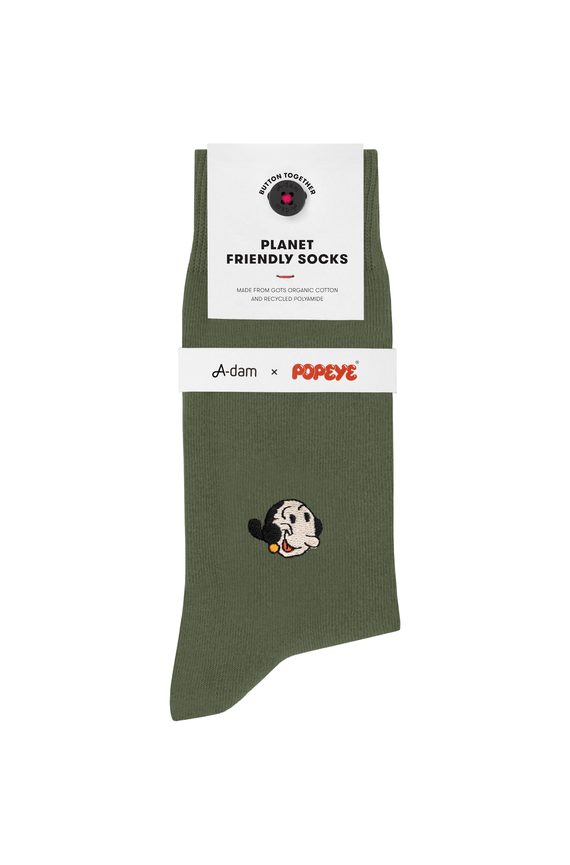 Men ICON casual socks Olive
