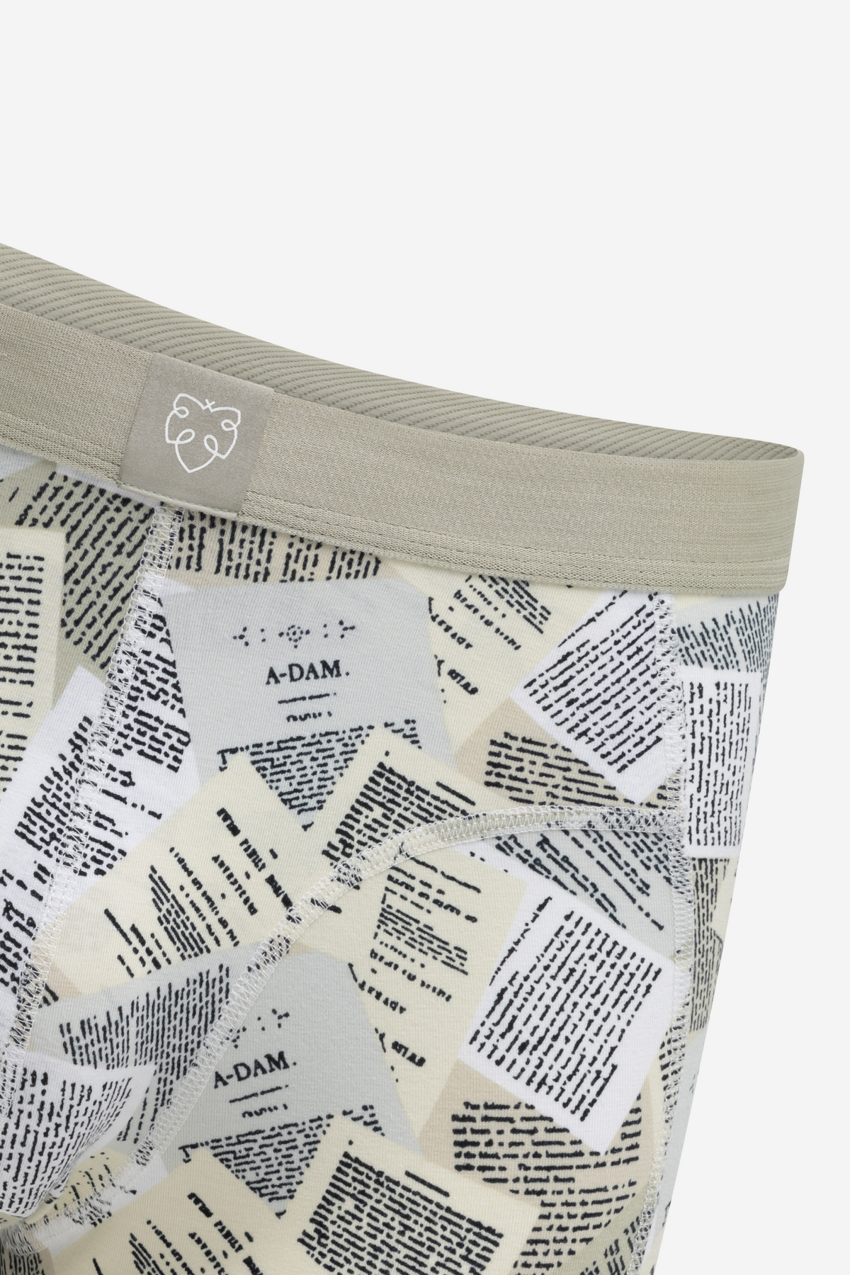 ACE Boxershort Agate Gray Book Pages