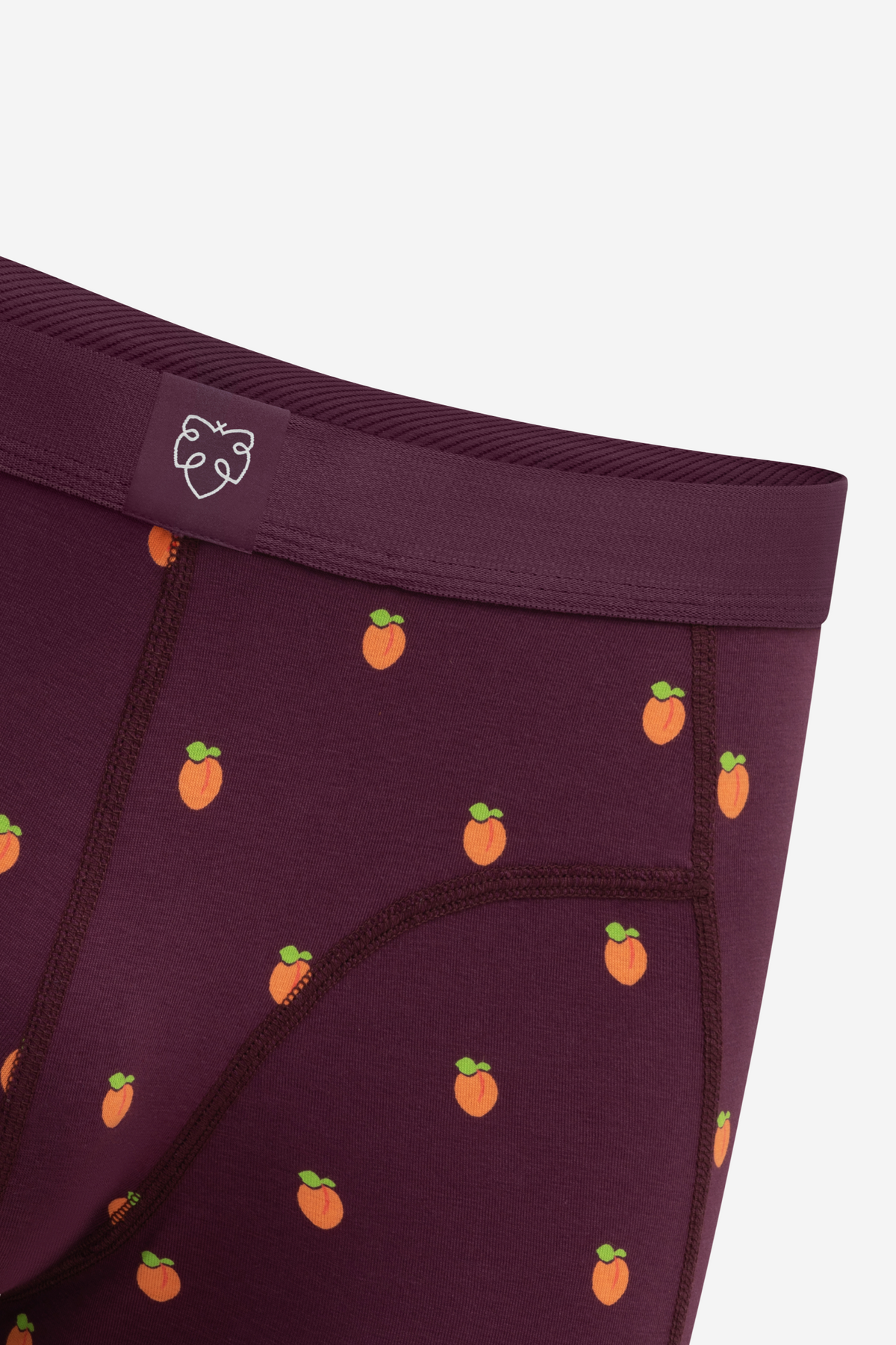 ACE Boxershorts Burgundy Peaches