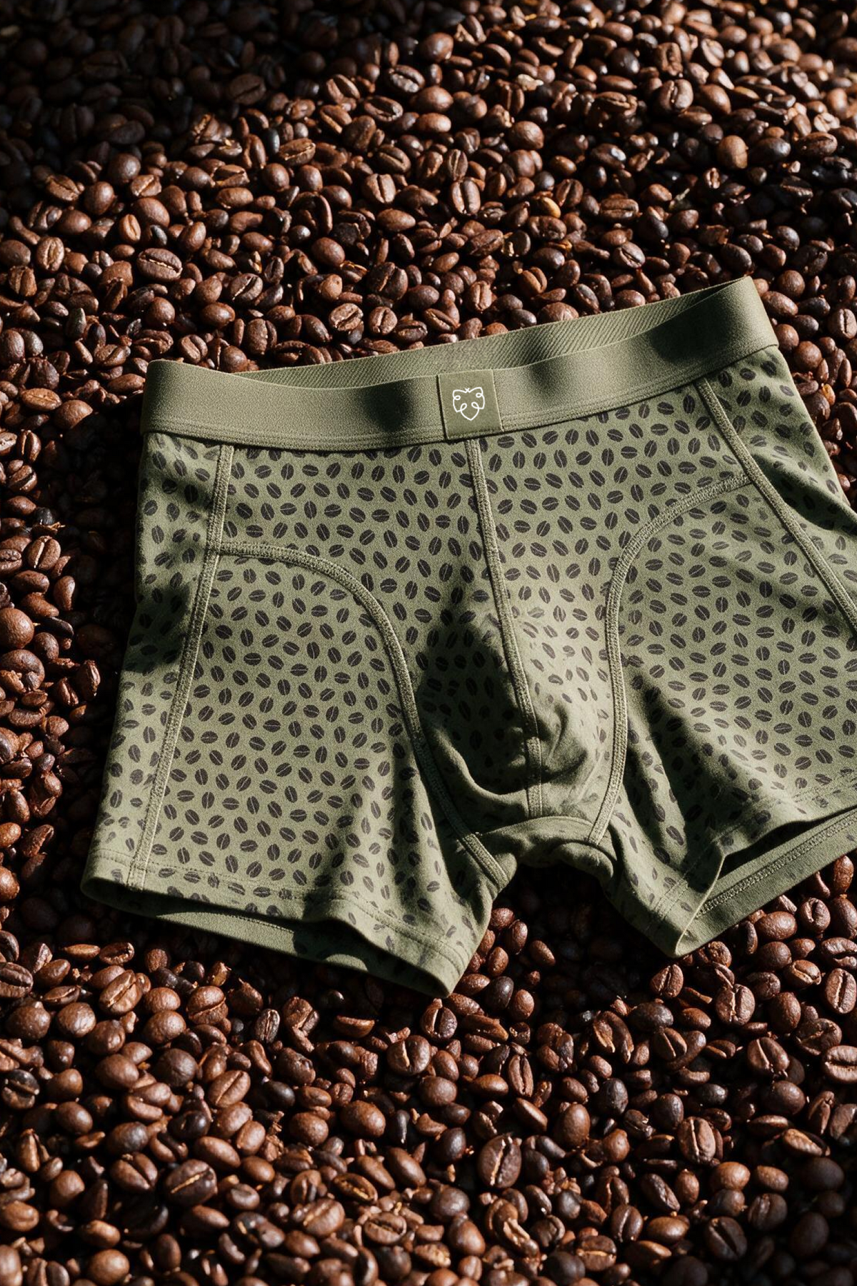 ACE Boxershort Groen Coffee Beans