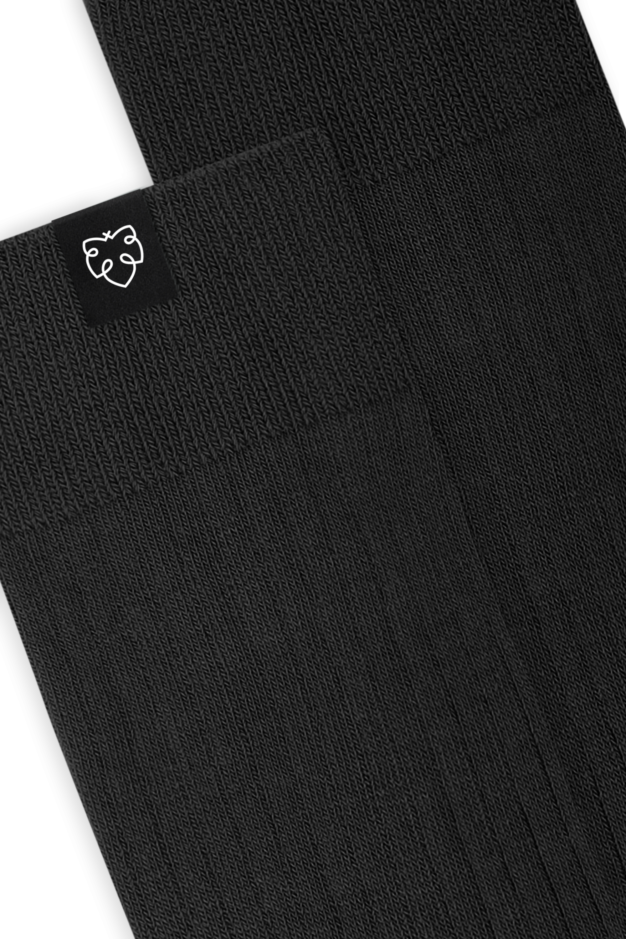 Rib Dark Grey Melange