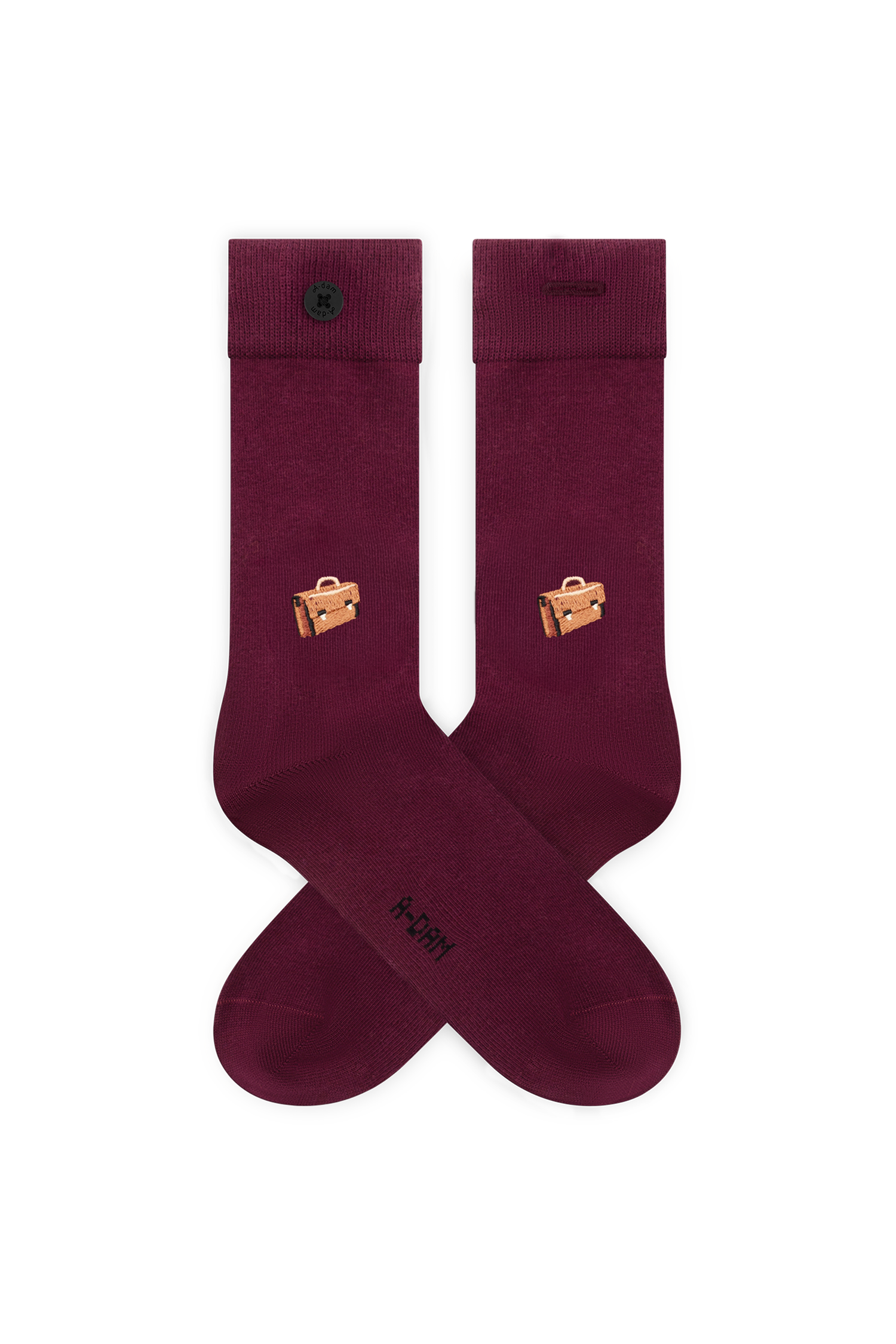 Burgundy School Bag