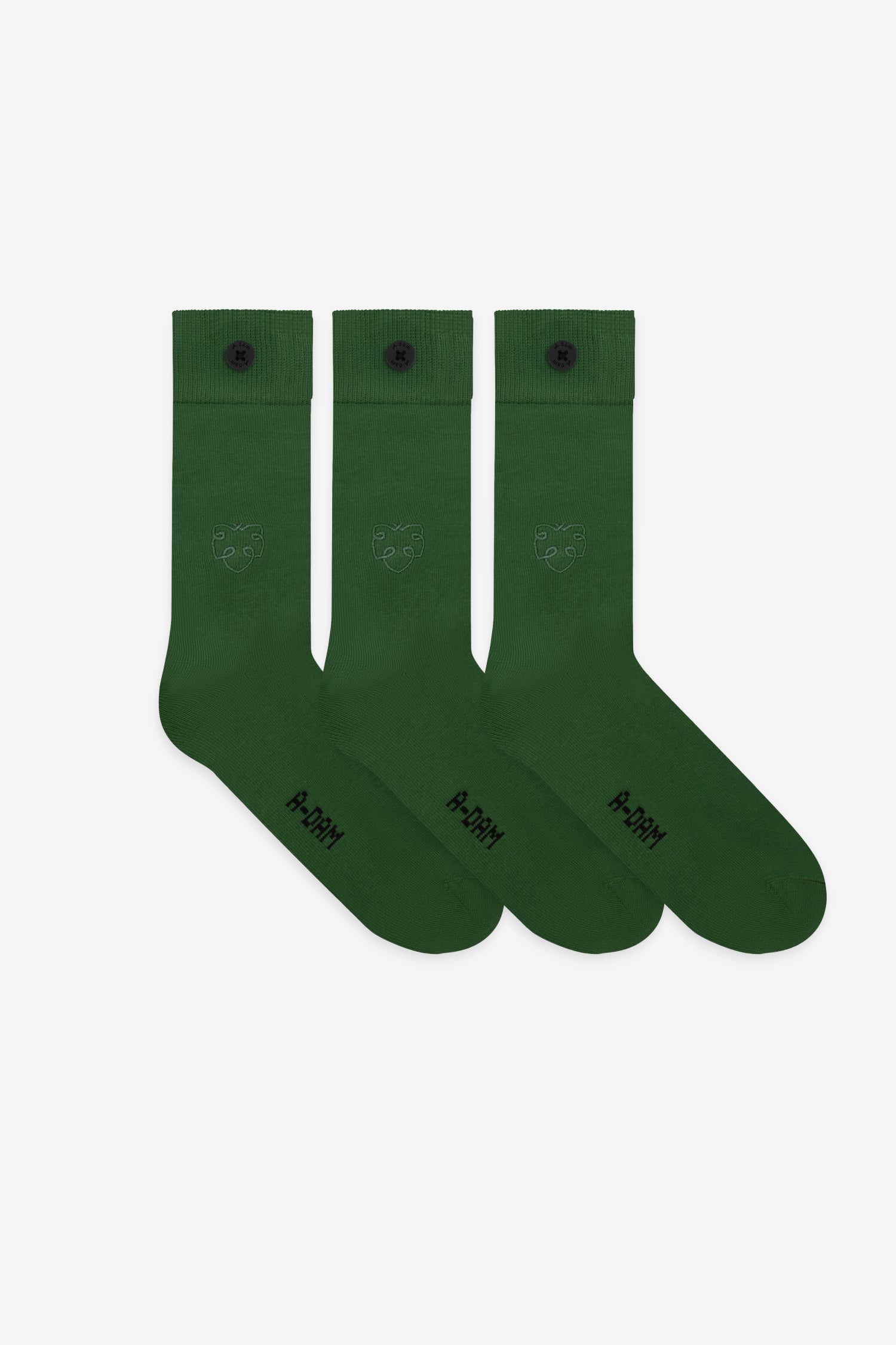 Solid Garden Green 3-Pack