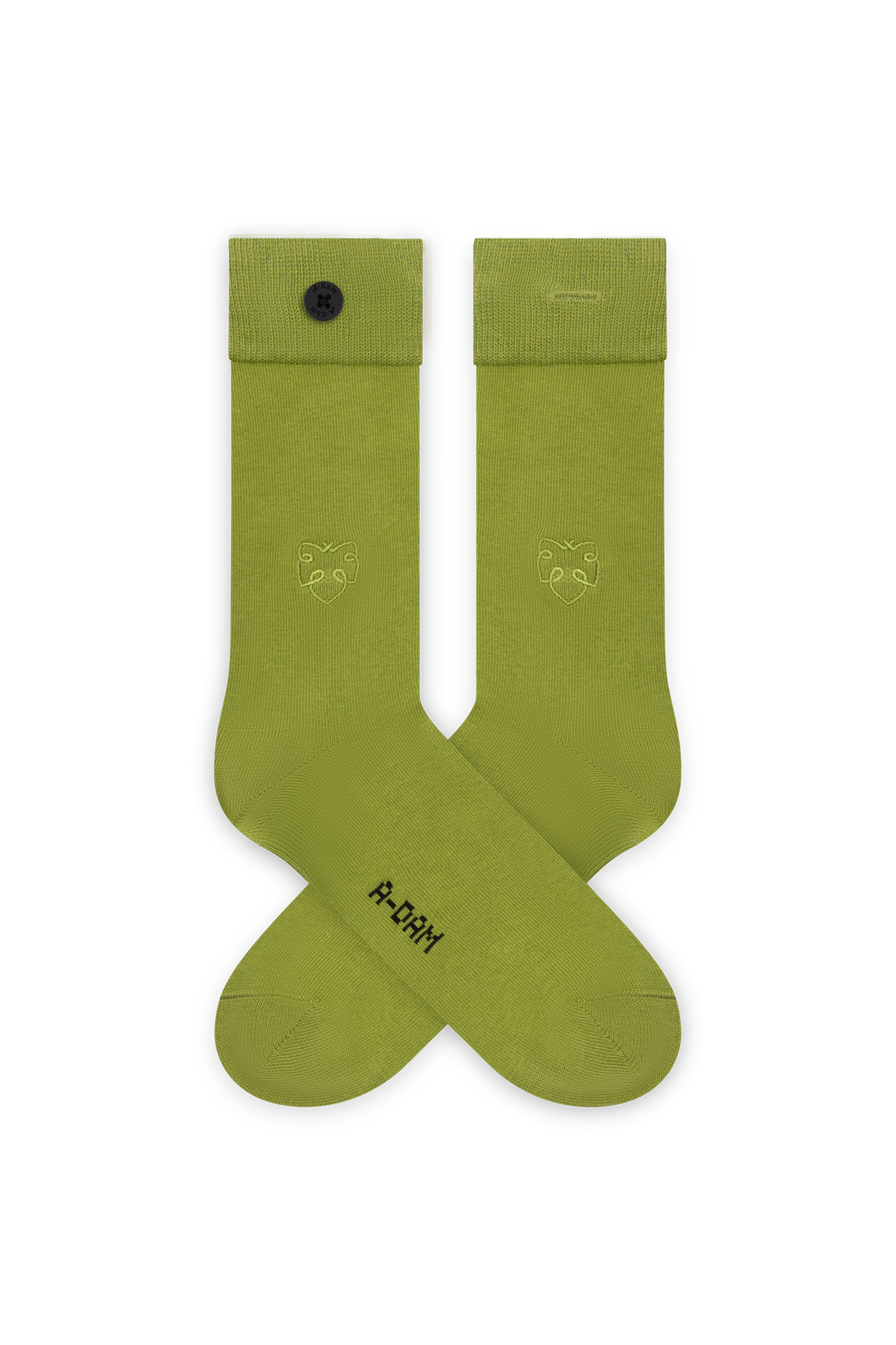 Green Roadtrip, Solid Turtle Green & Solid Garden Green A-dam logo 3-Pack