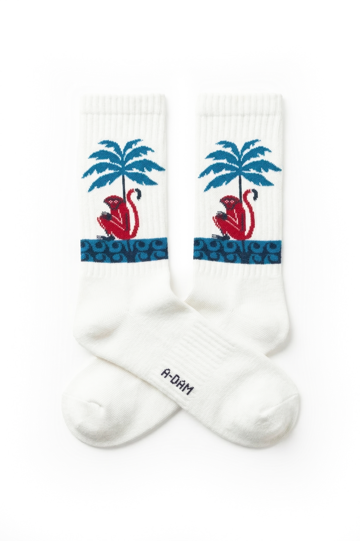 Chaussettes CHAMP crew White Monkey