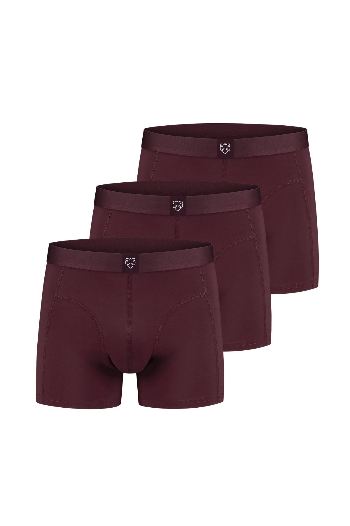 Boxer ACE 3P Burgundy