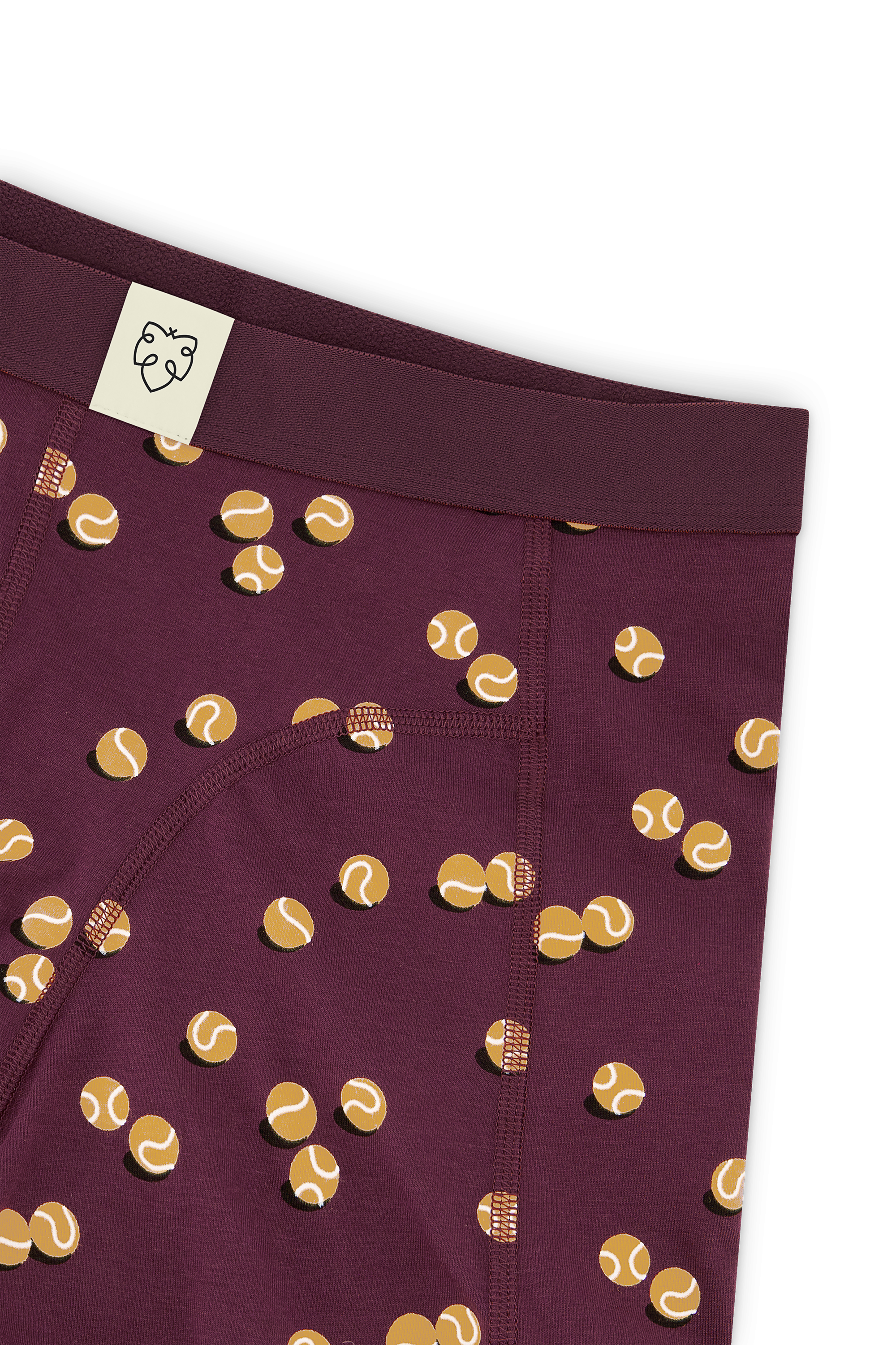 Burgundy Tennis Balls