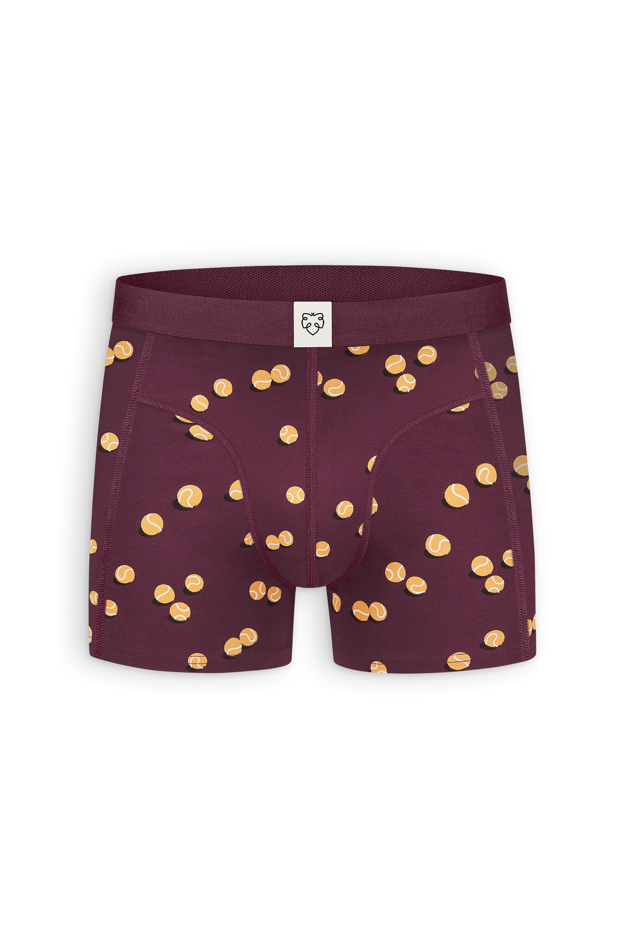 Burgundy Tennis Balls