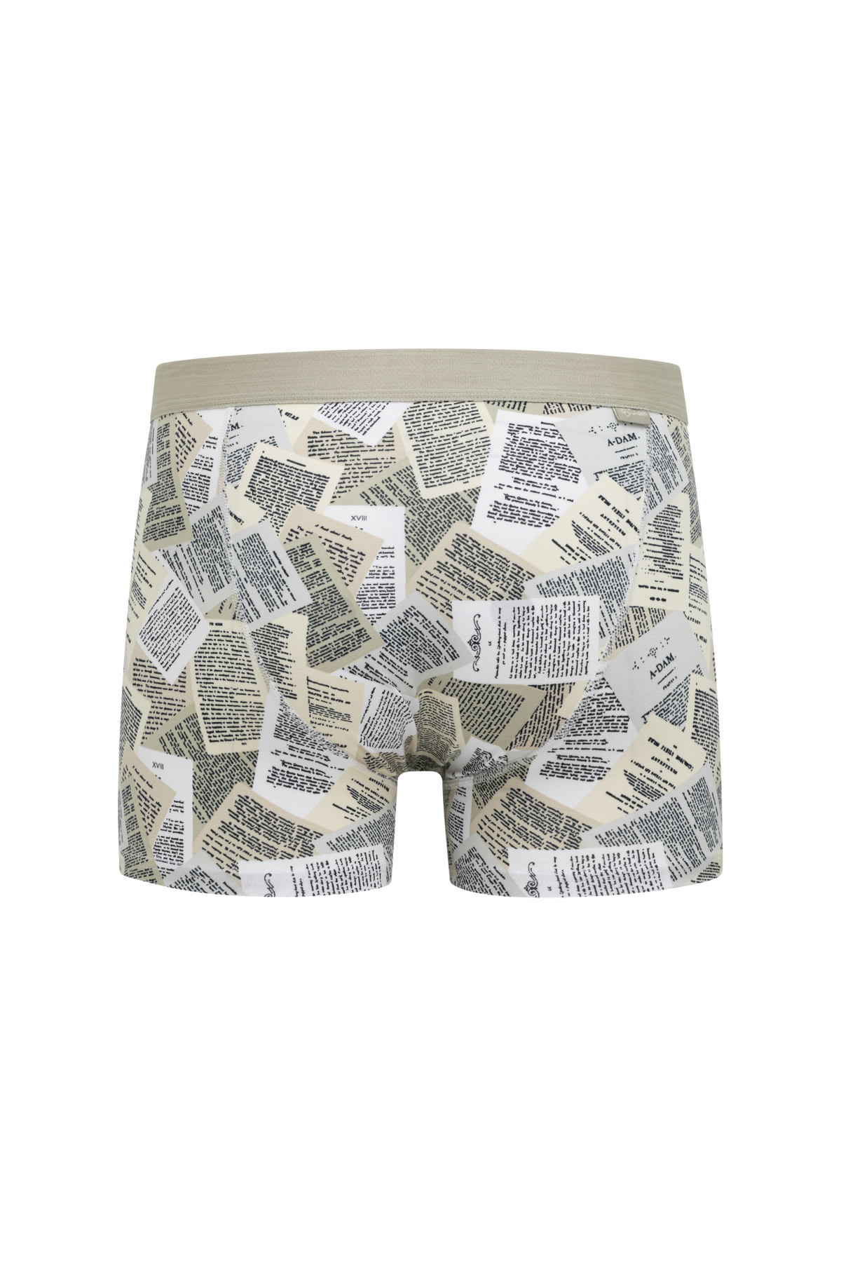 Men ACE Boxer shorts Agate Gray Book Pages