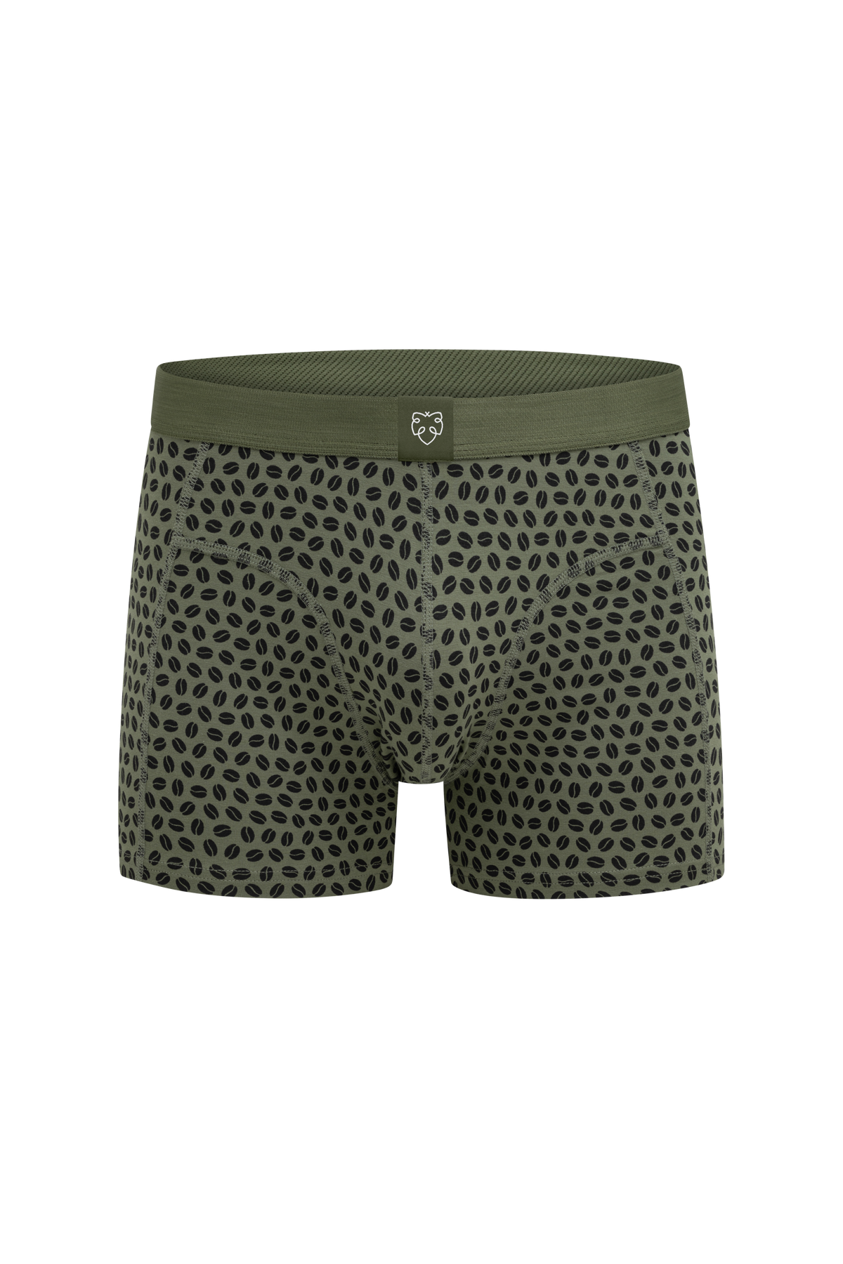 ACE Boxershorts Grün Coffee Beans