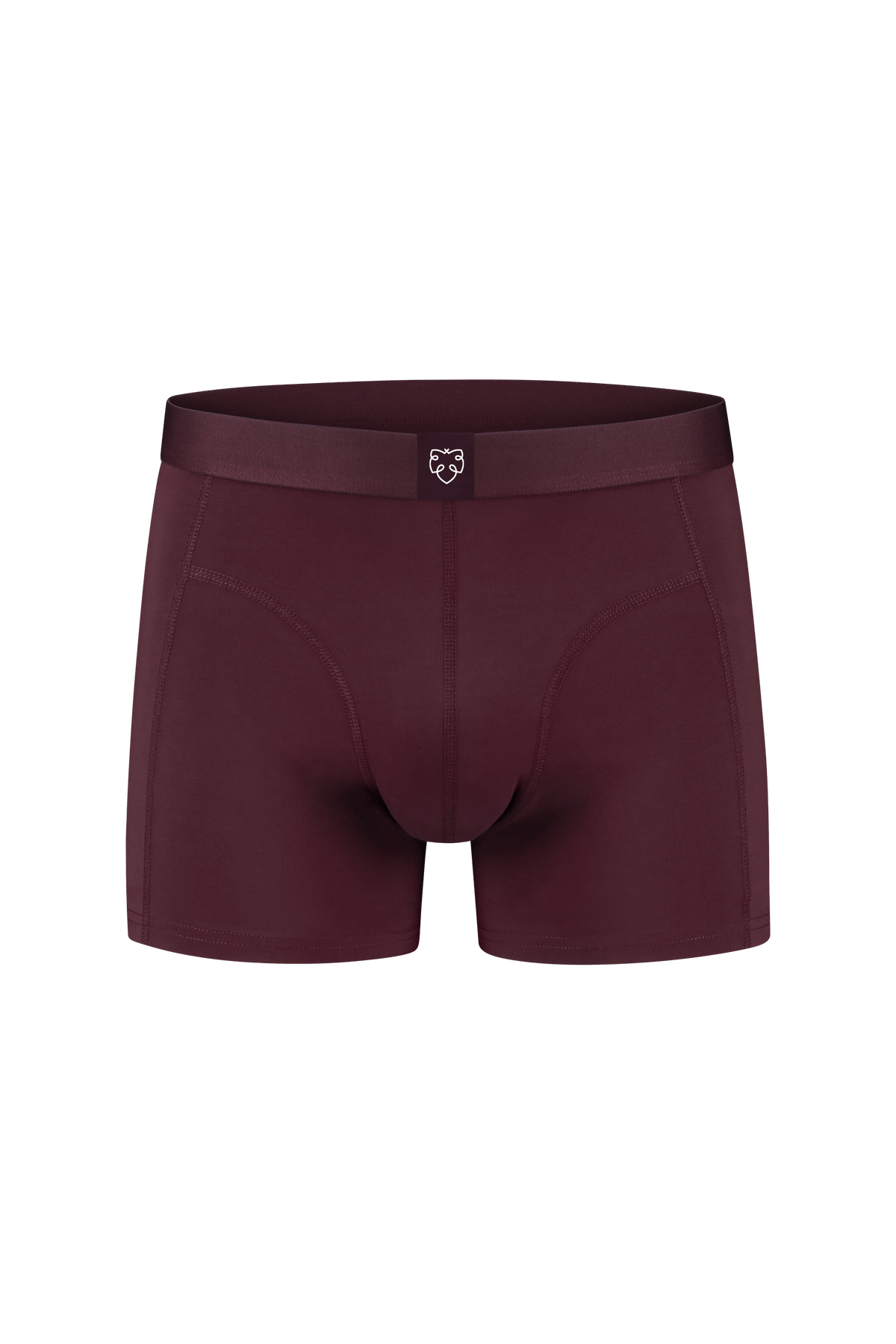 ACE Boxer shorts 2P Burgundy Percolator_Solid