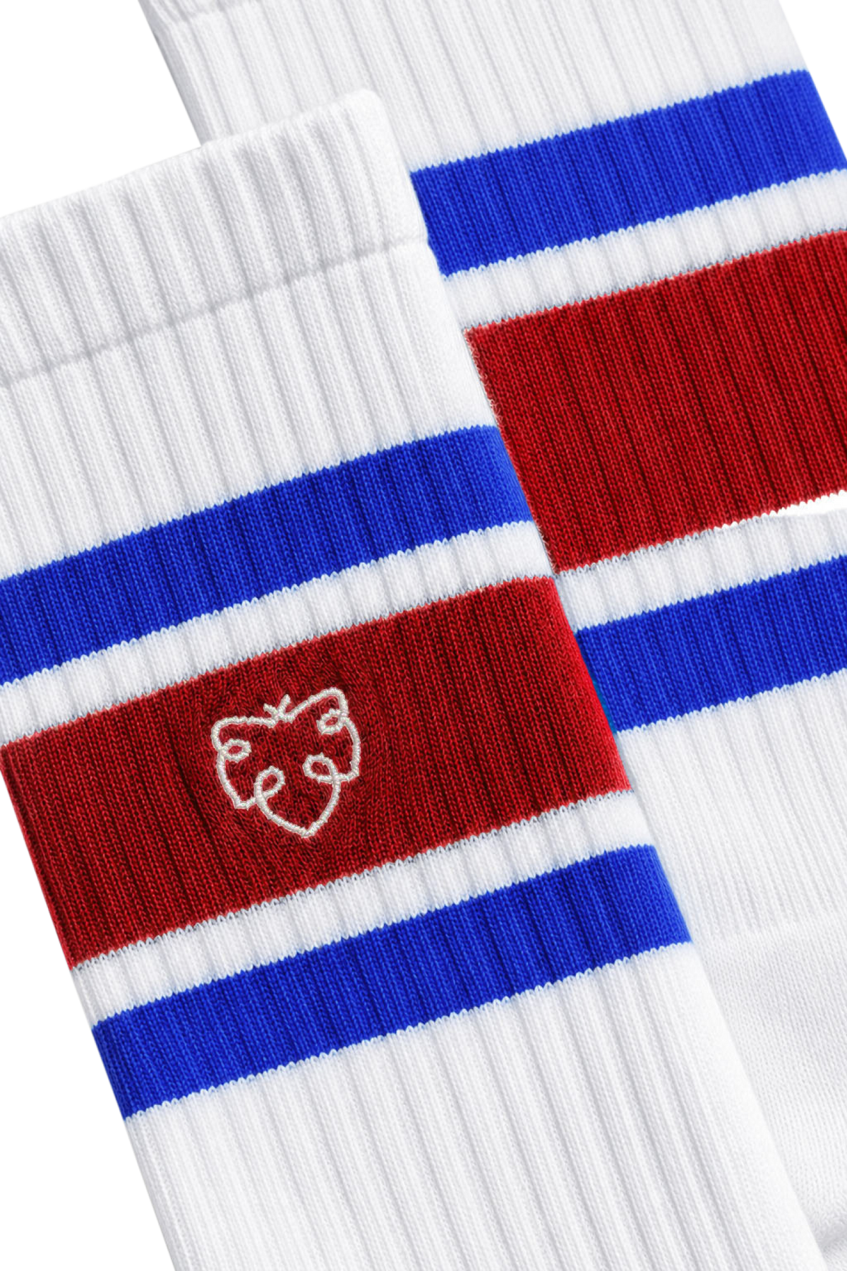 CHAMP crew socks 3P Athletic stripes Giftbox