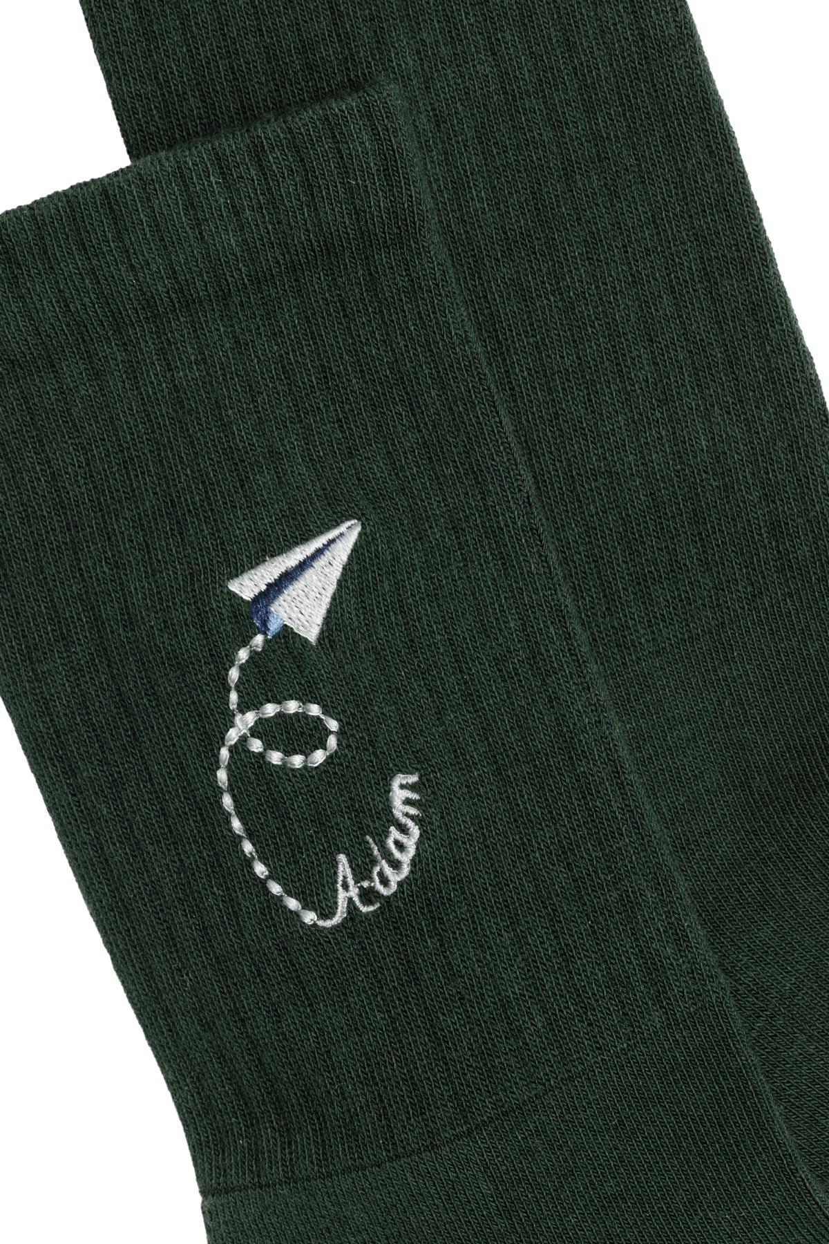 Chaussettes CHAMP crew Vert Paper plane