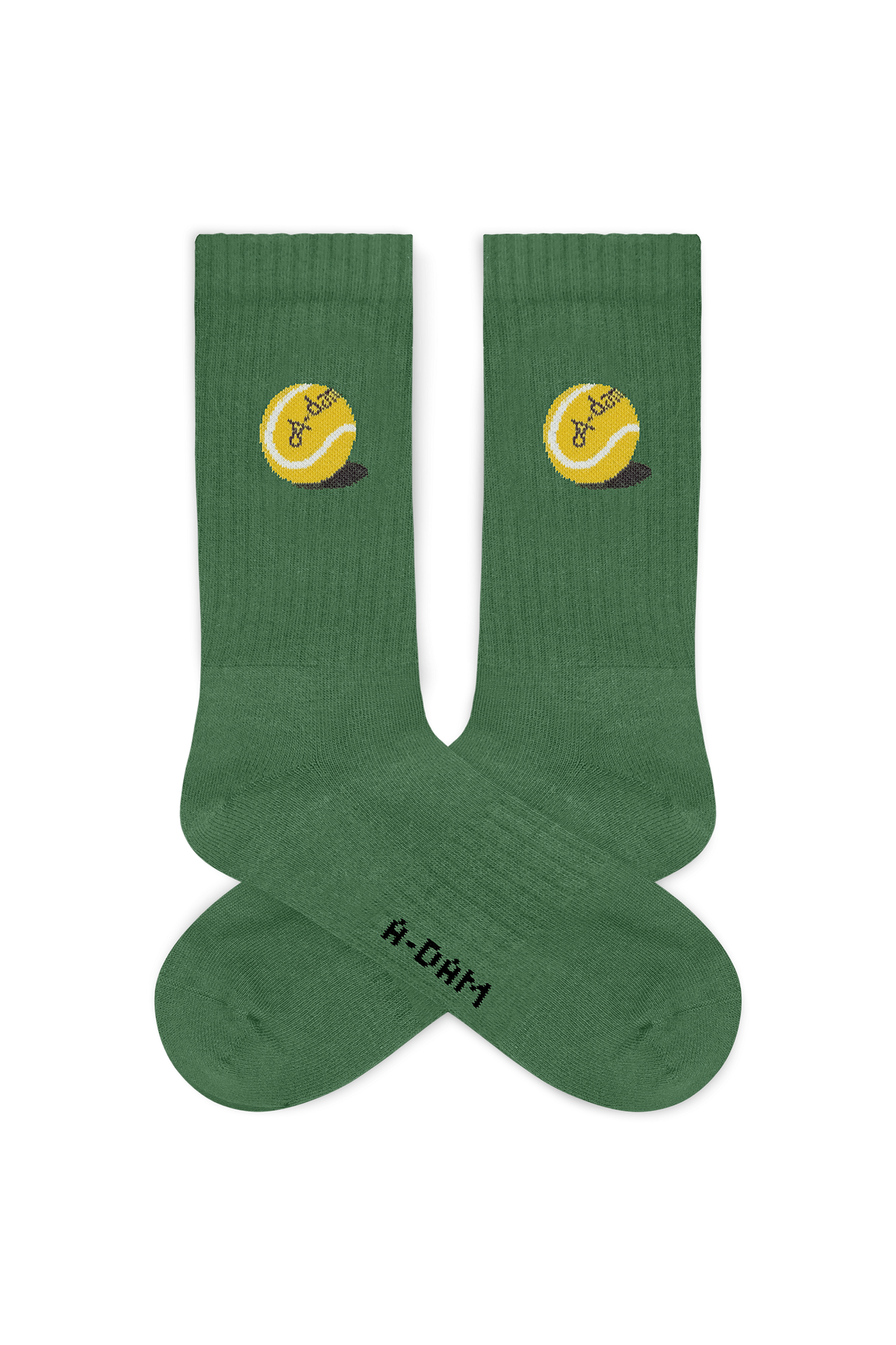 CHAMP Crew Socken Grün Tennisball