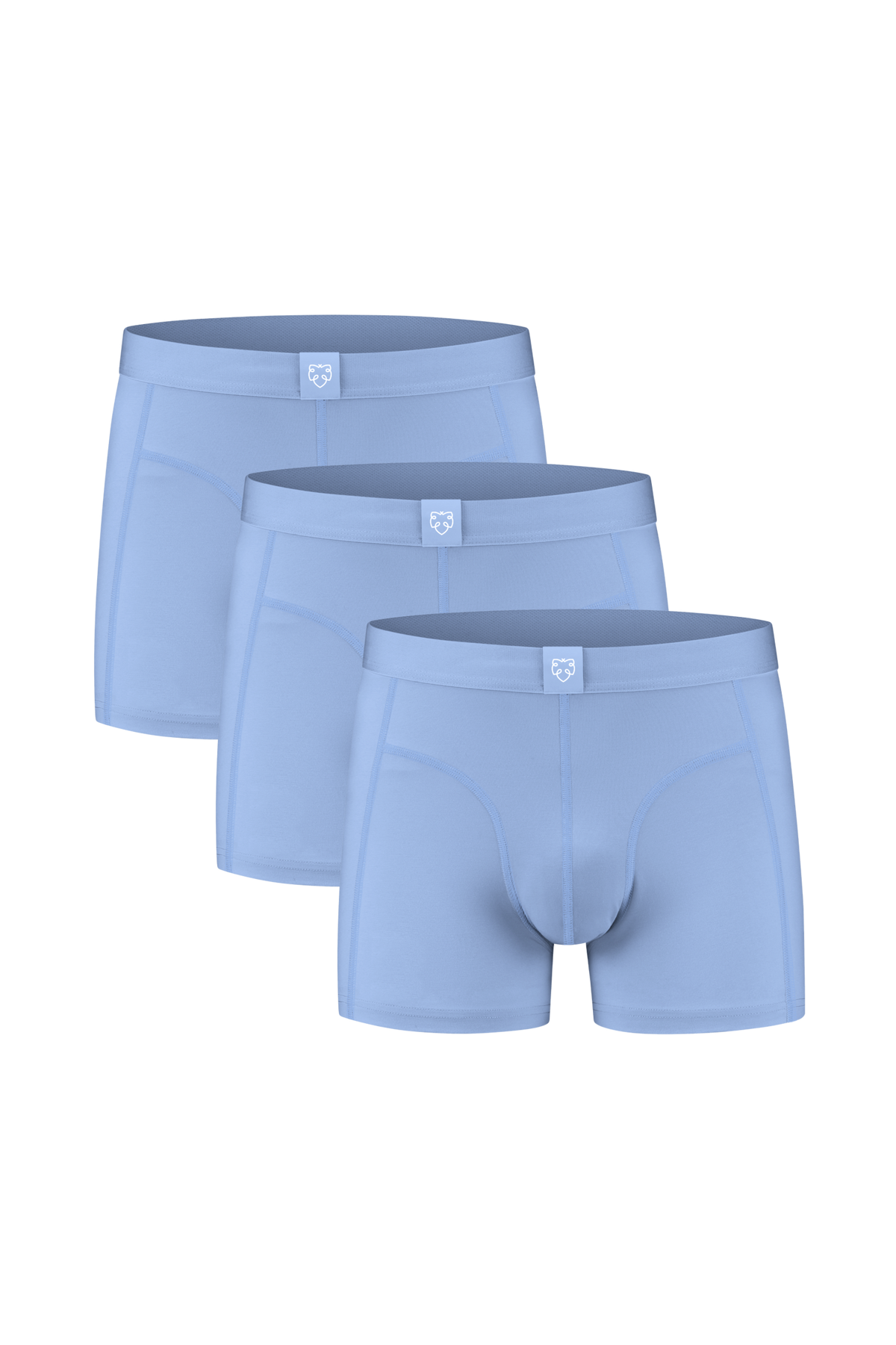 ACE Boxer short 3P Light Blue