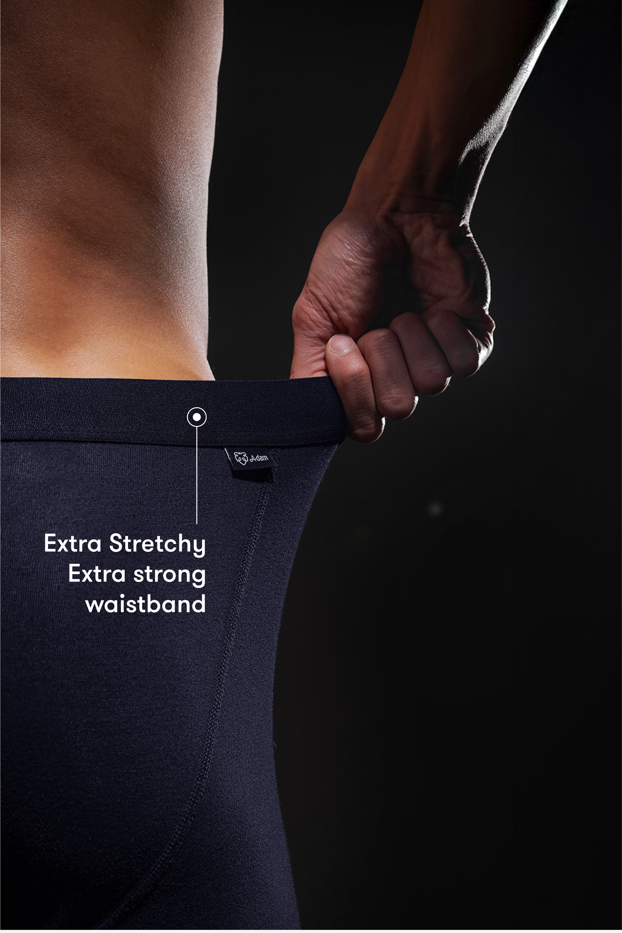 Premium Navy Boxer Briefs 3P