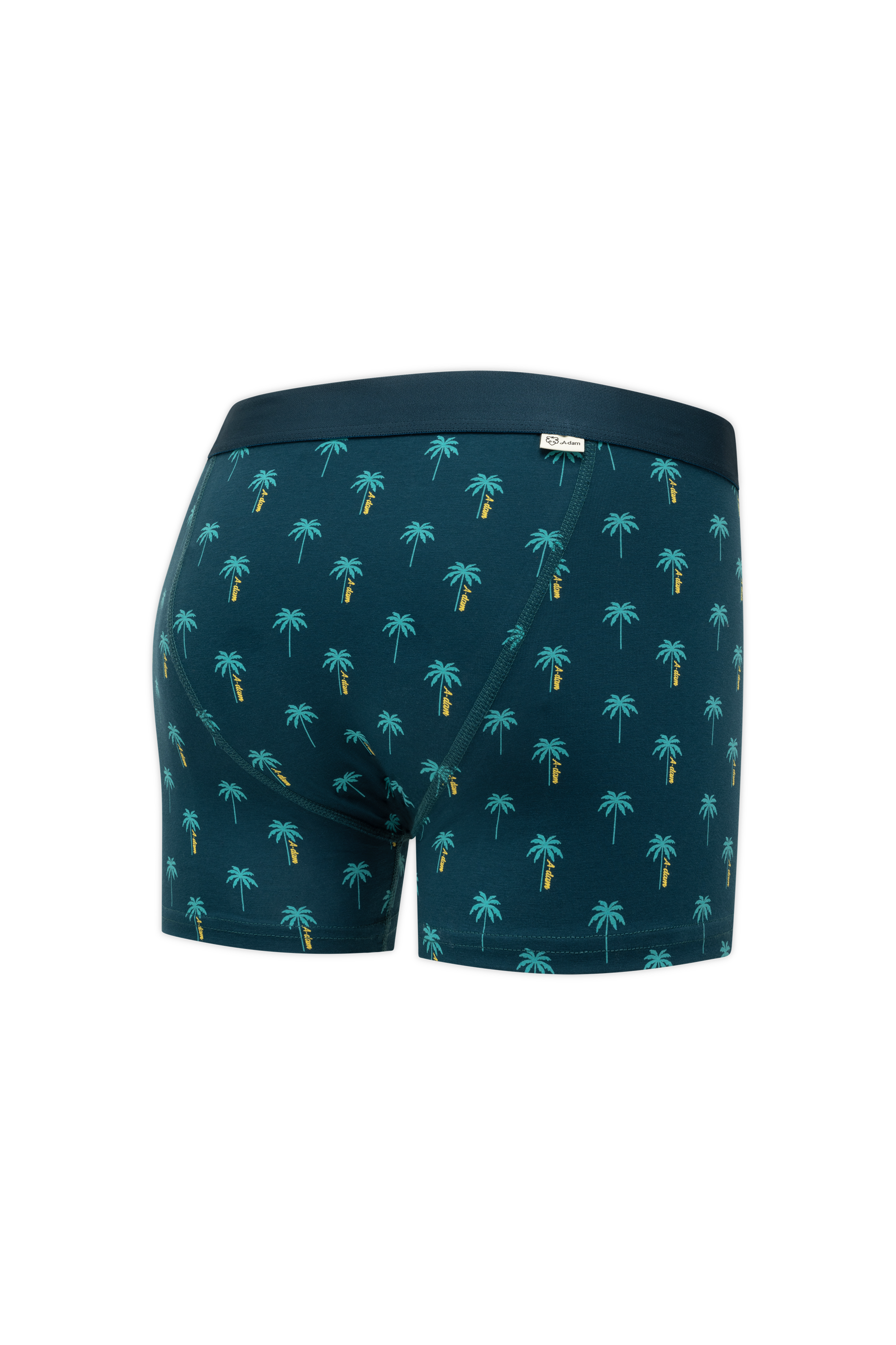 A-dam Palms & Dark Navy Solid 2-Pack