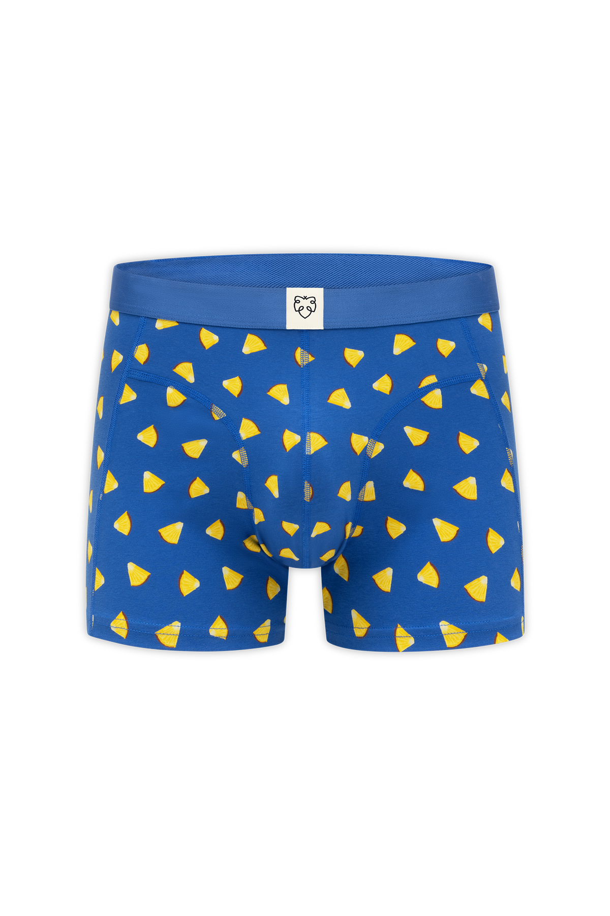 ACE Boxershort 2P Blue Pineapple Juice_Navy Solid
