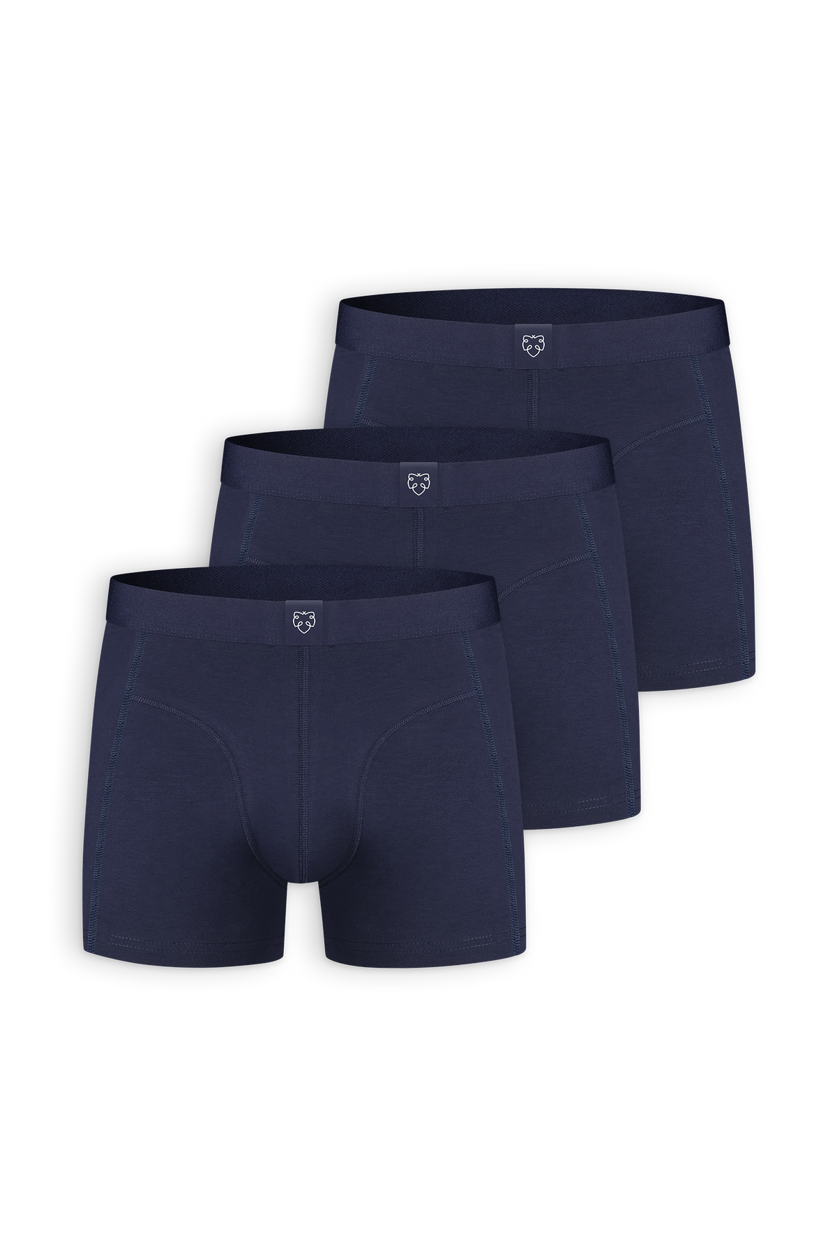 ACE Boxer short 3P Blue Dark Navy