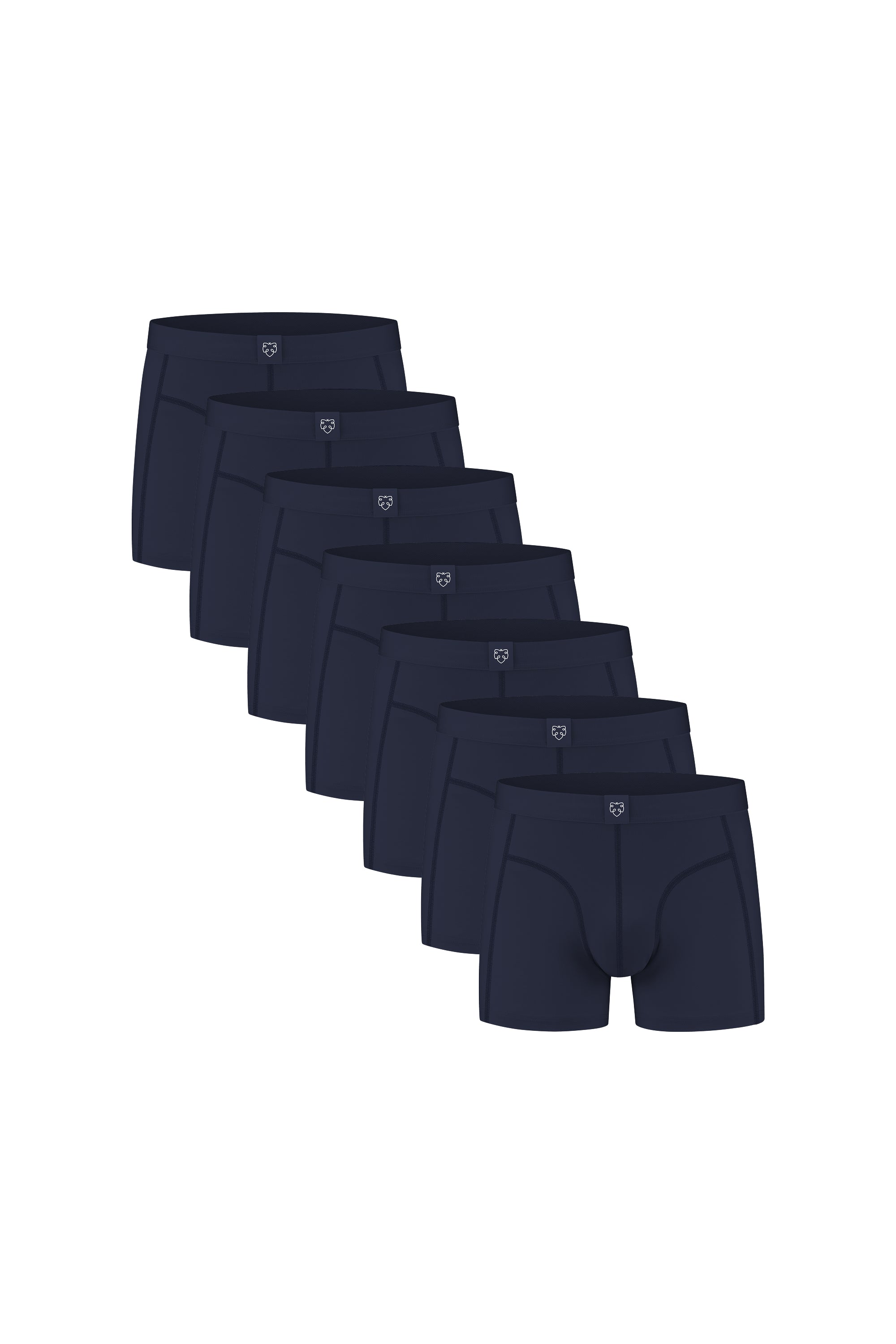 Boxer Brief Dark Navy Solid 7P
