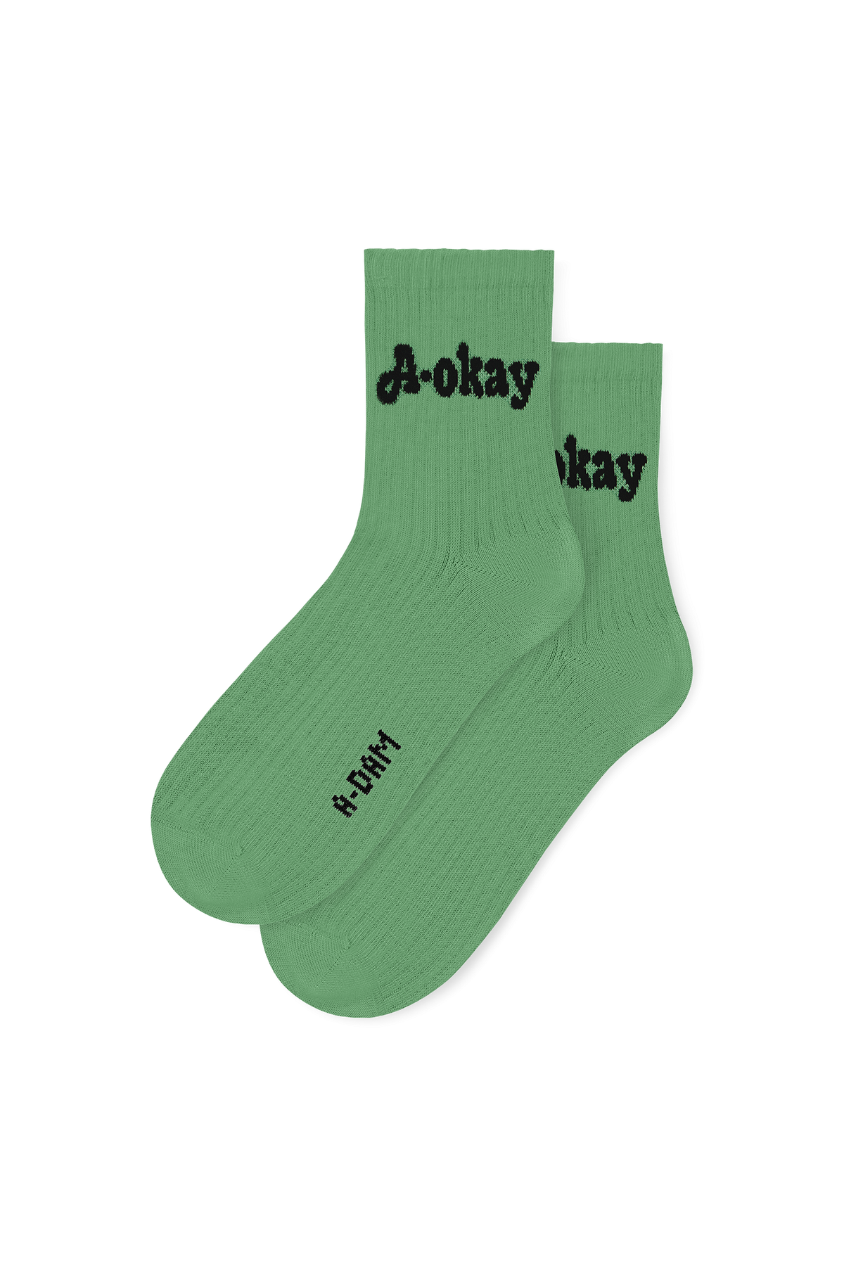 SAM Quarter crew socks Green A-Okay