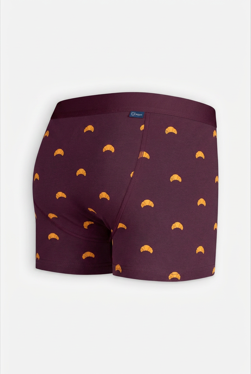 Boxer Briefs Croissant Burgundy