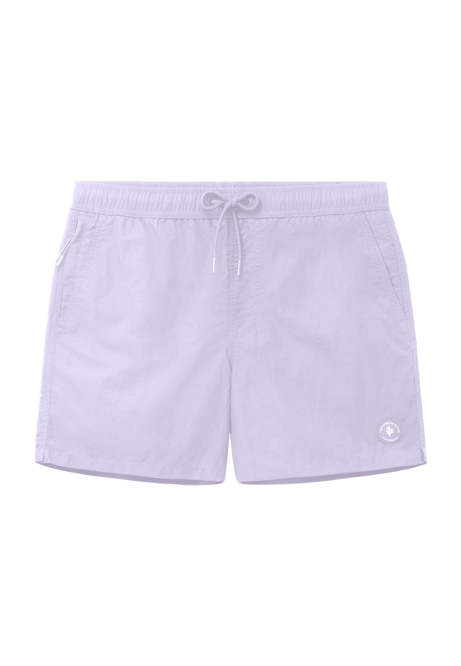 A-Dam x TSB - Nate Quick Dry Swim Shorts solid | purple rose