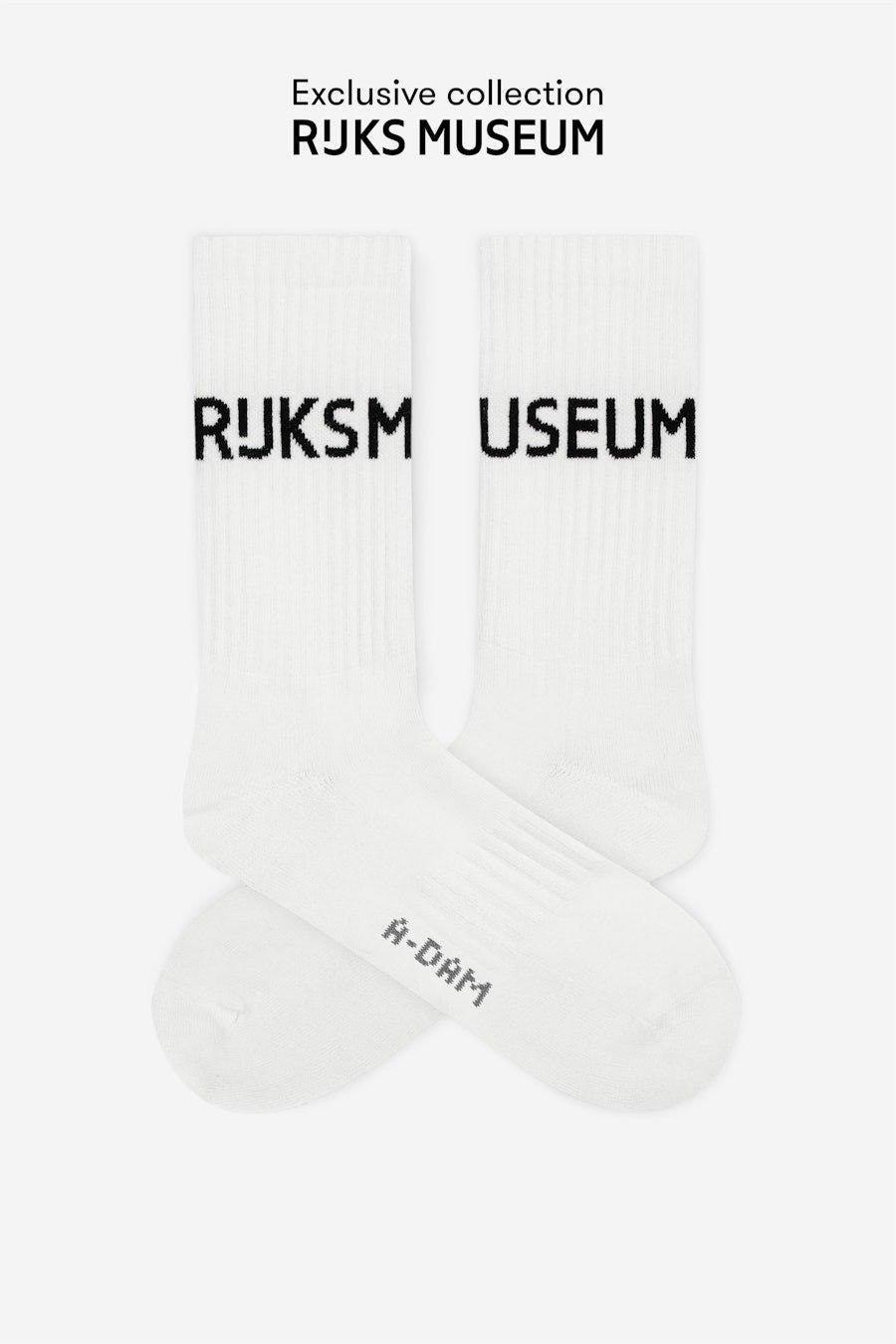 White Rijksmuseum Socks