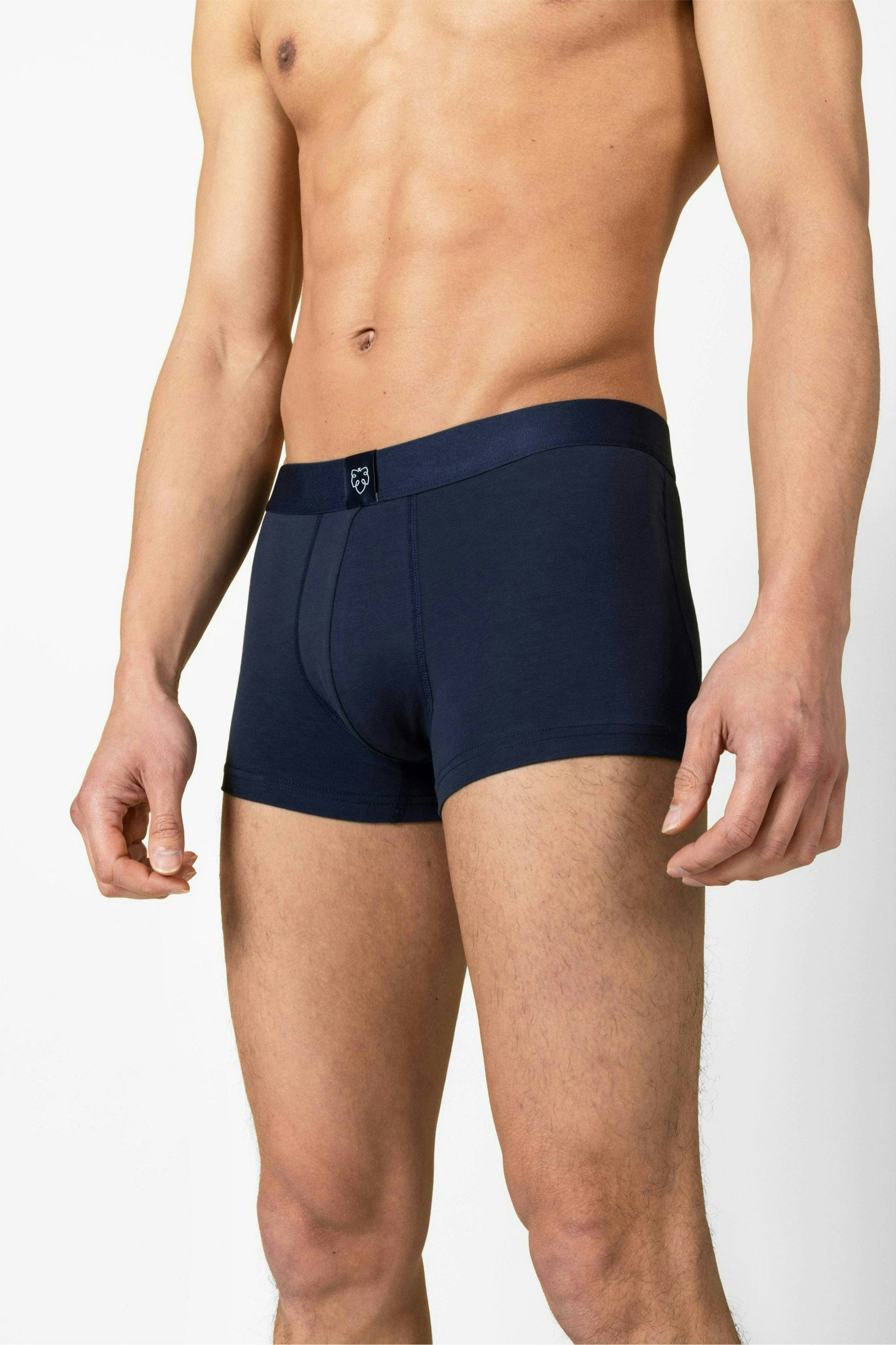 Solid Navy Trunk
