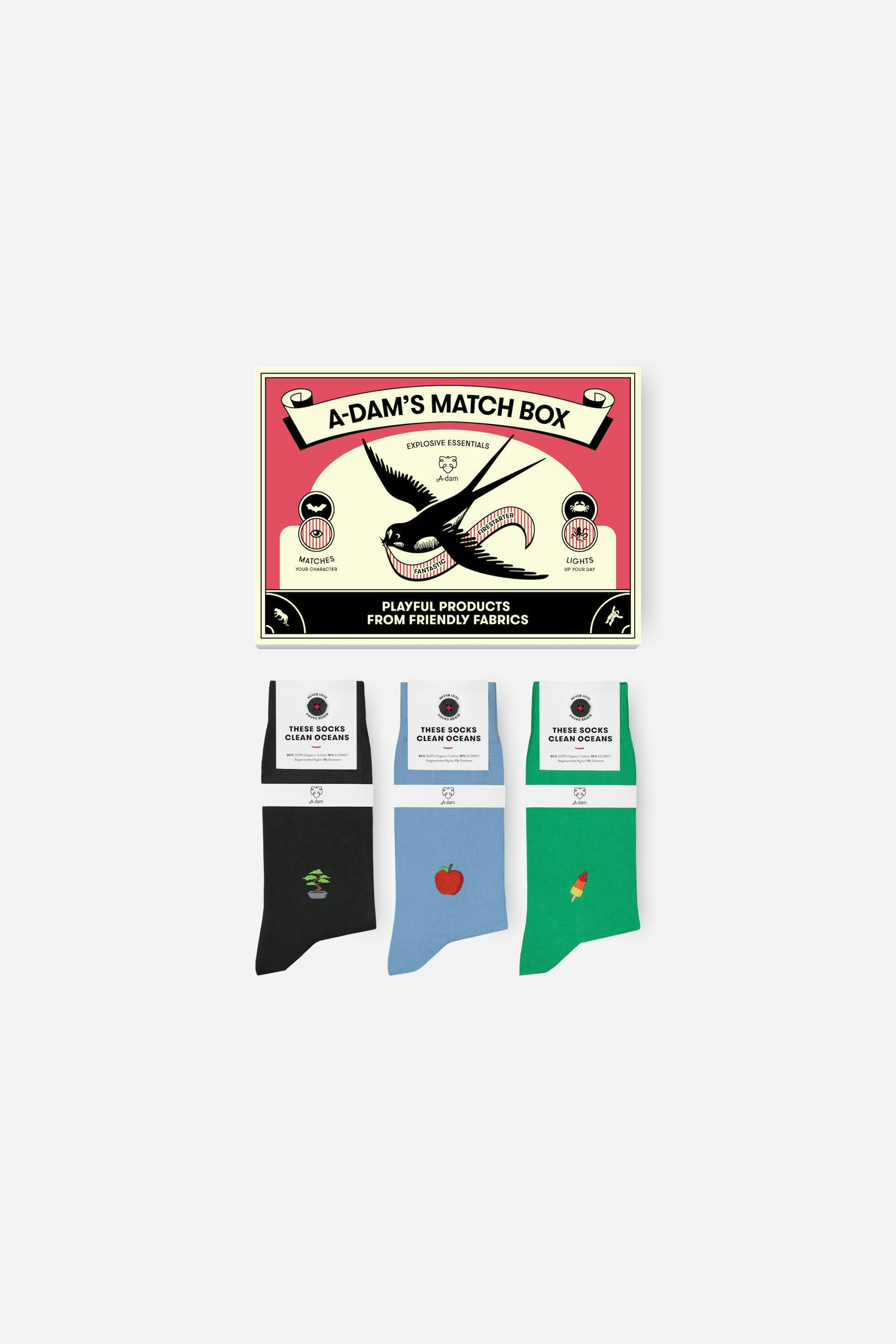 Matchbox socks