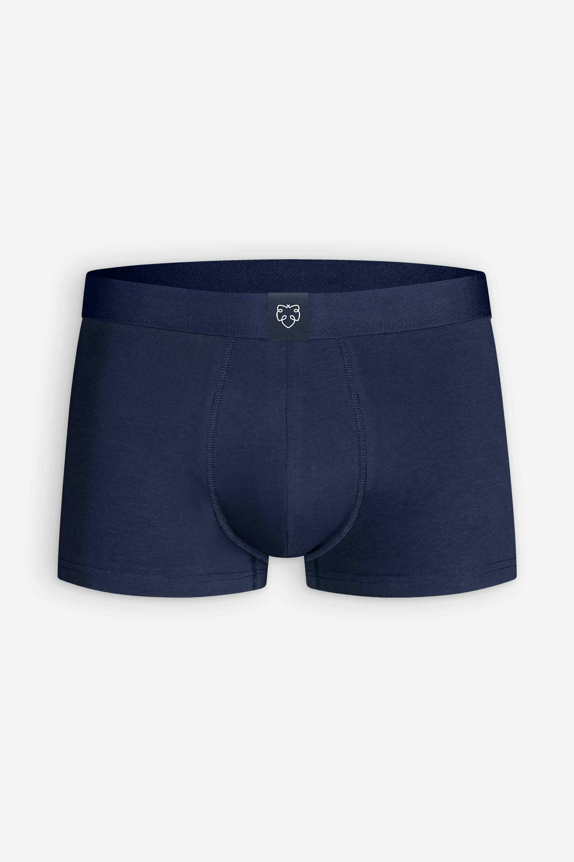 Solid Navy Trunks