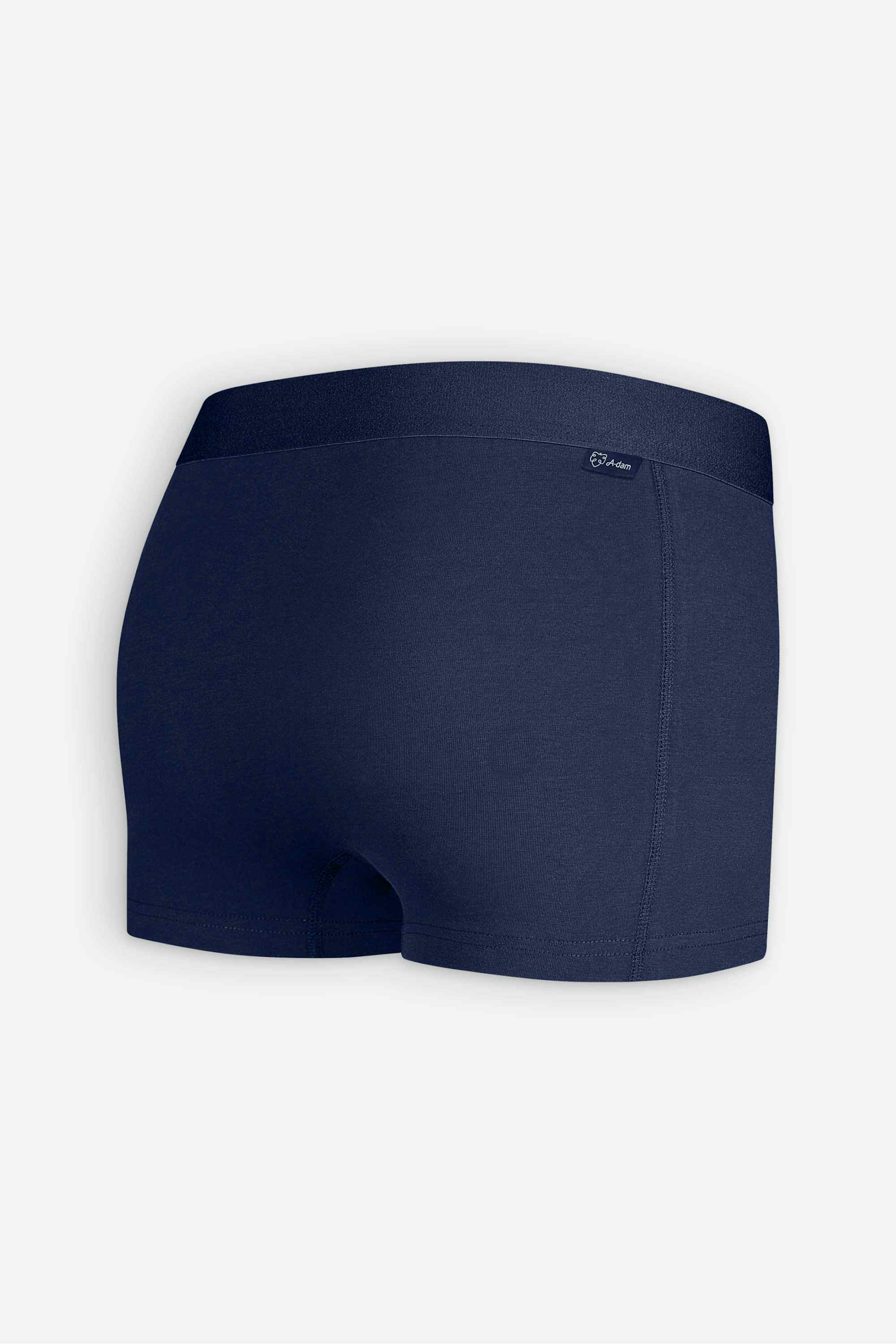 9xSolid Navy Trunks