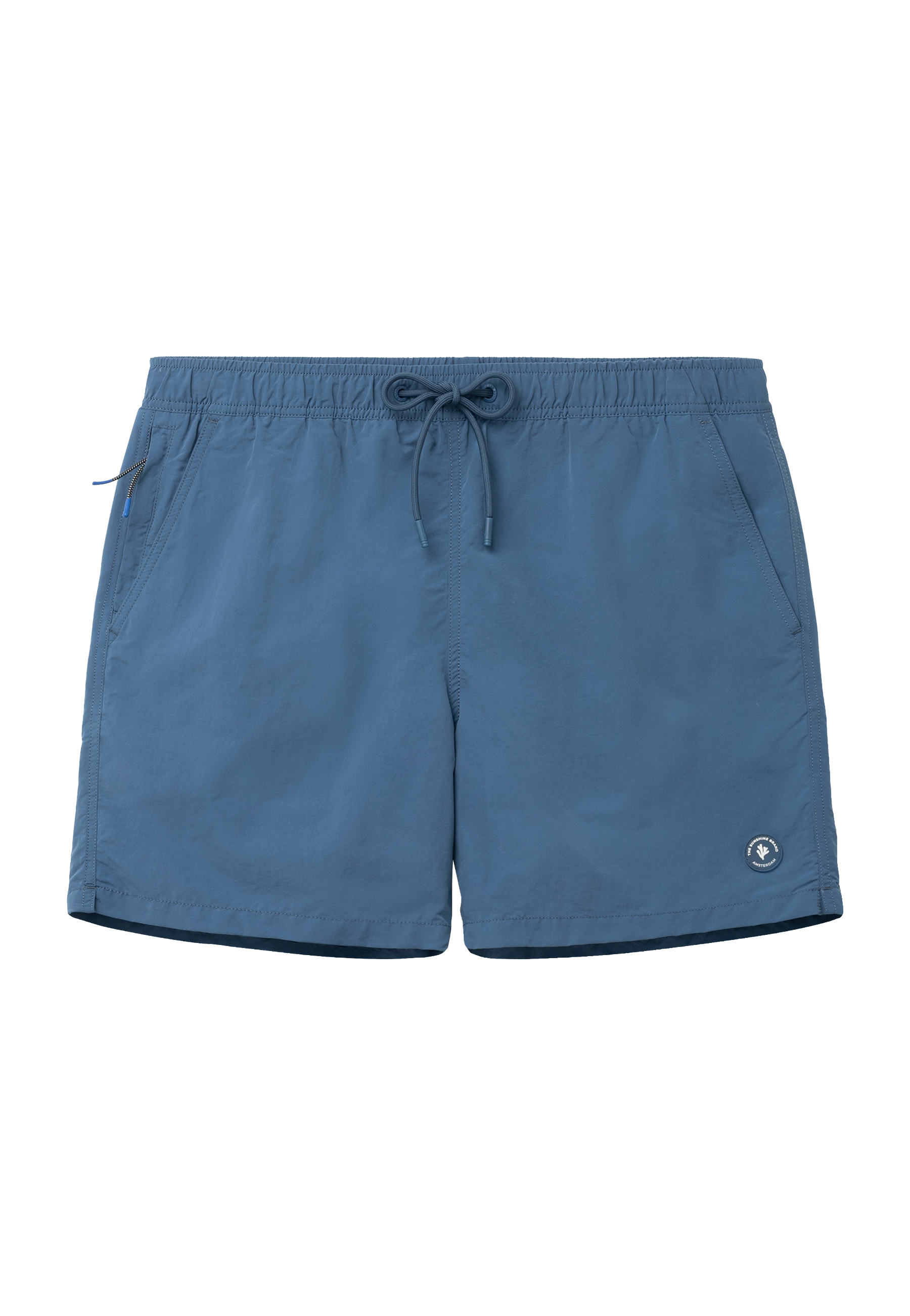A-Dam x TSB - Nate Quick Dry Swim Shorts solid | blue slate