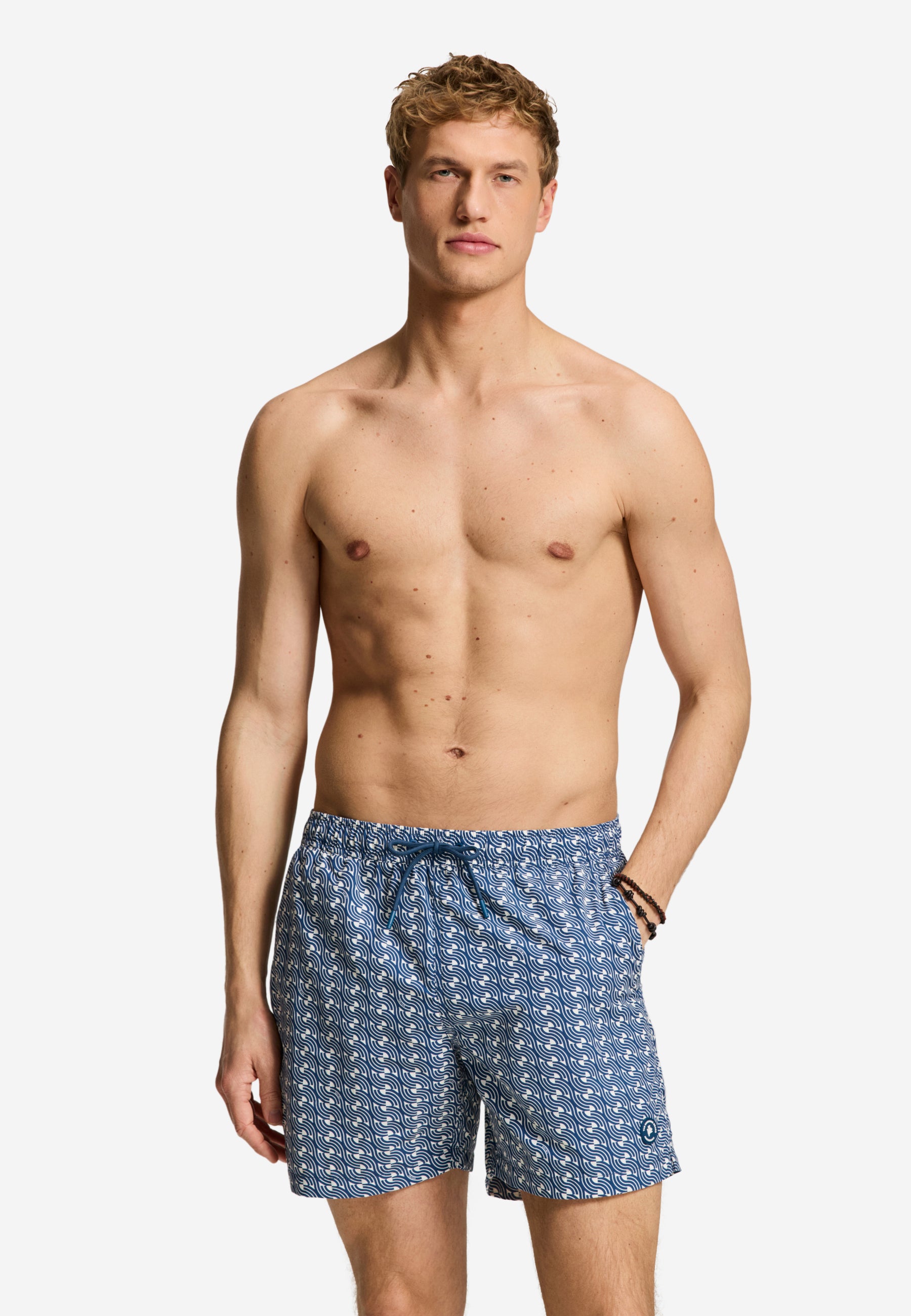 A-Dam x TSB - Nate Quick Dry swim shorts Geo waves