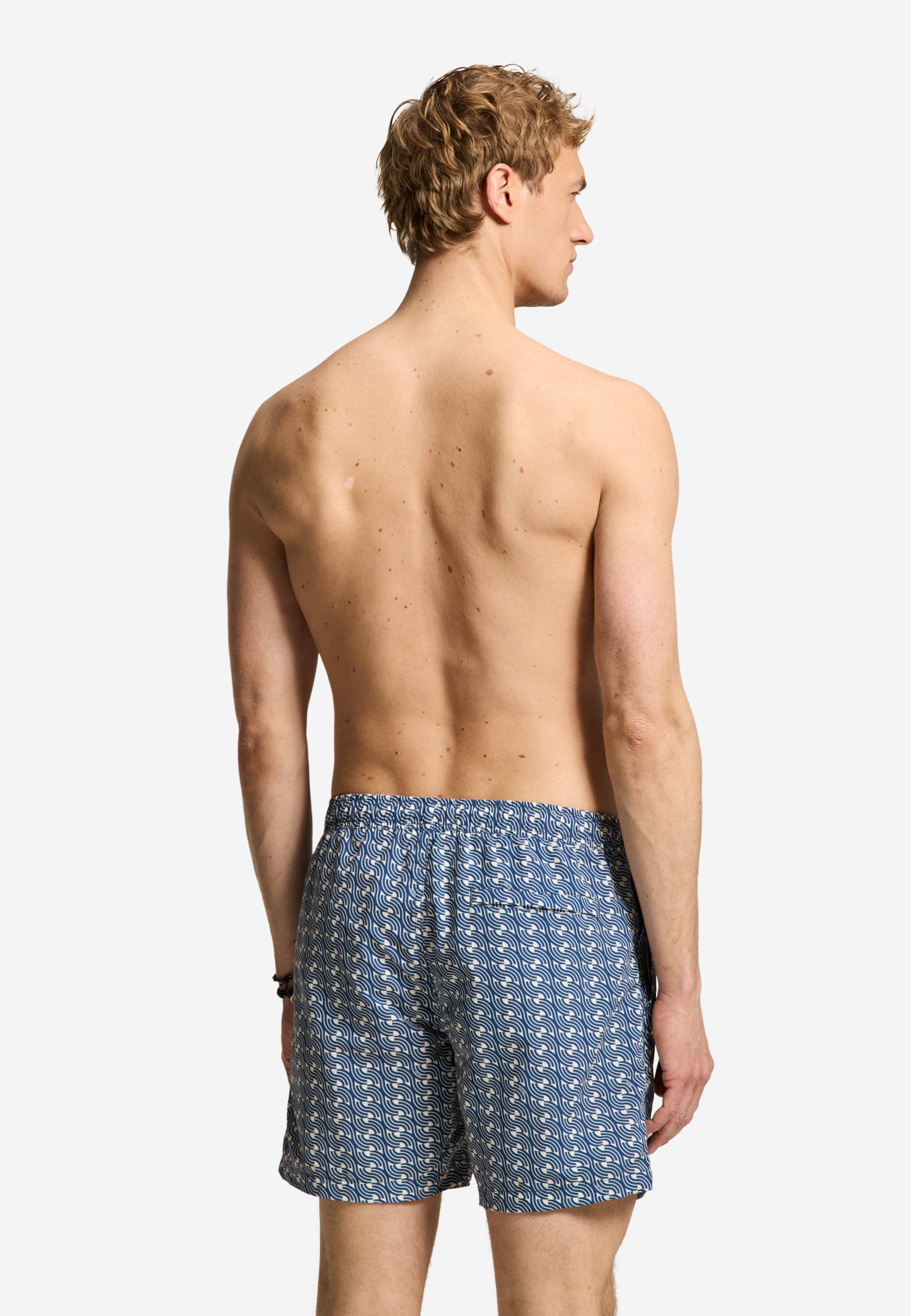 A-Dam x TSB - Nate Quick Dry swim shorts Geo waves