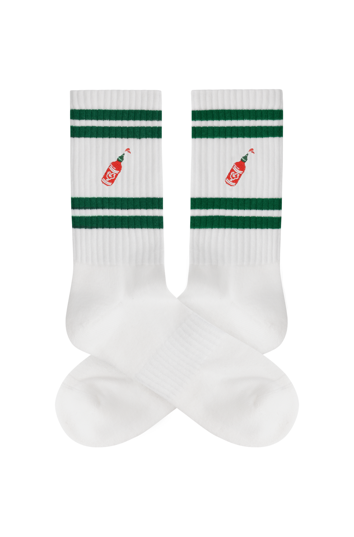 CHAMP crew sokken Wit Medium Spice