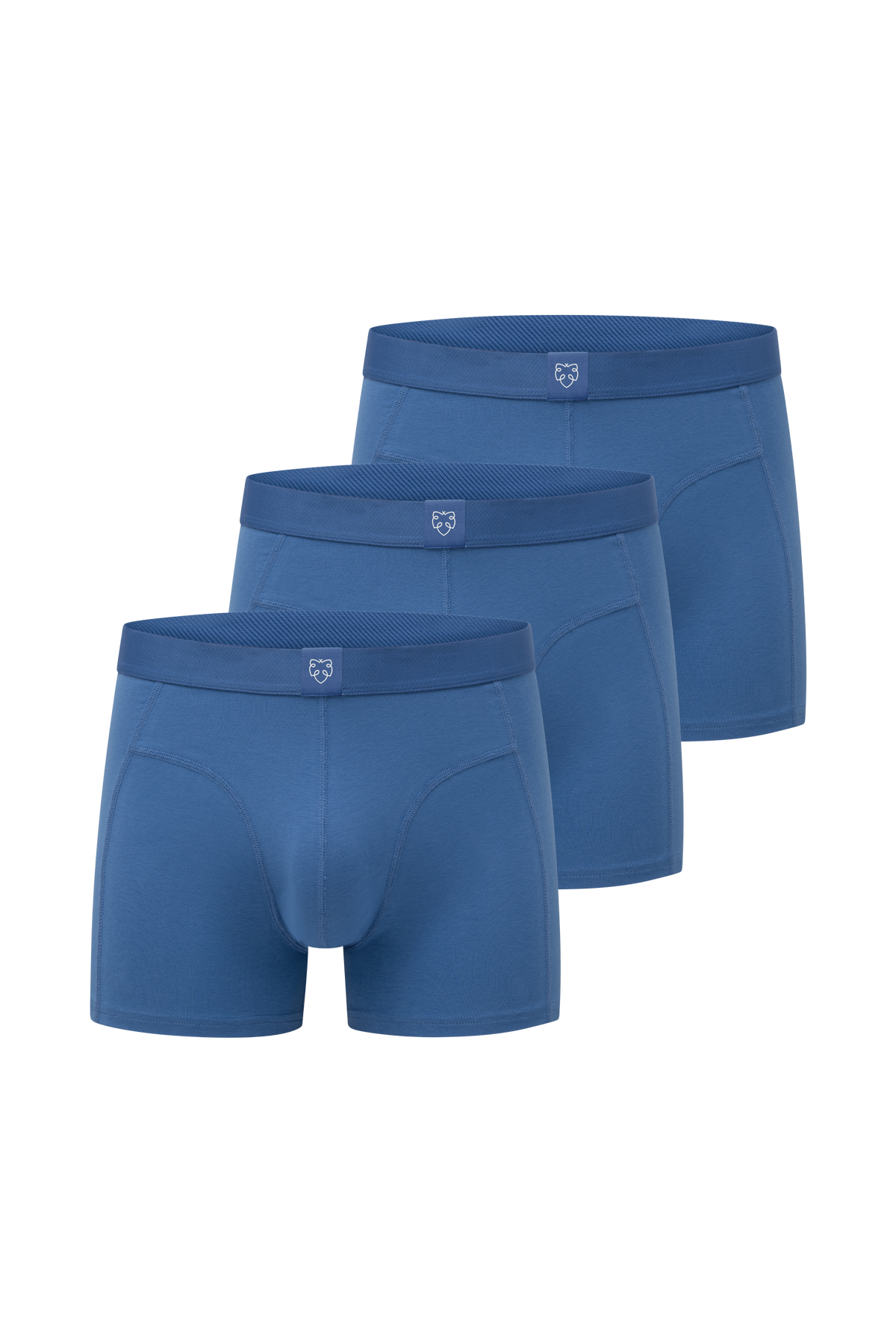 Boxers ACE 3P Blue Faded Cobalt
