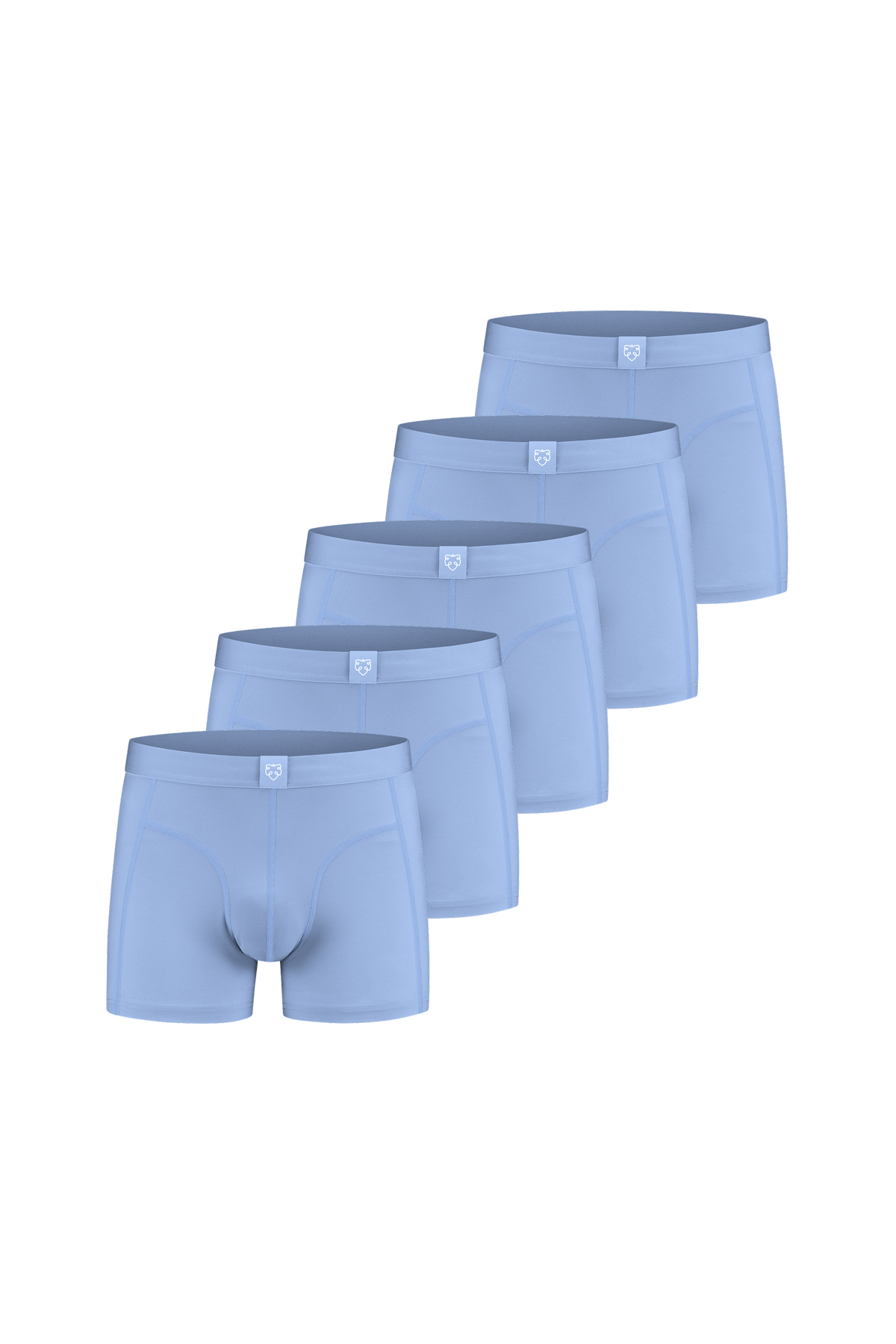 Boxers ACE 5P Bleu Clair