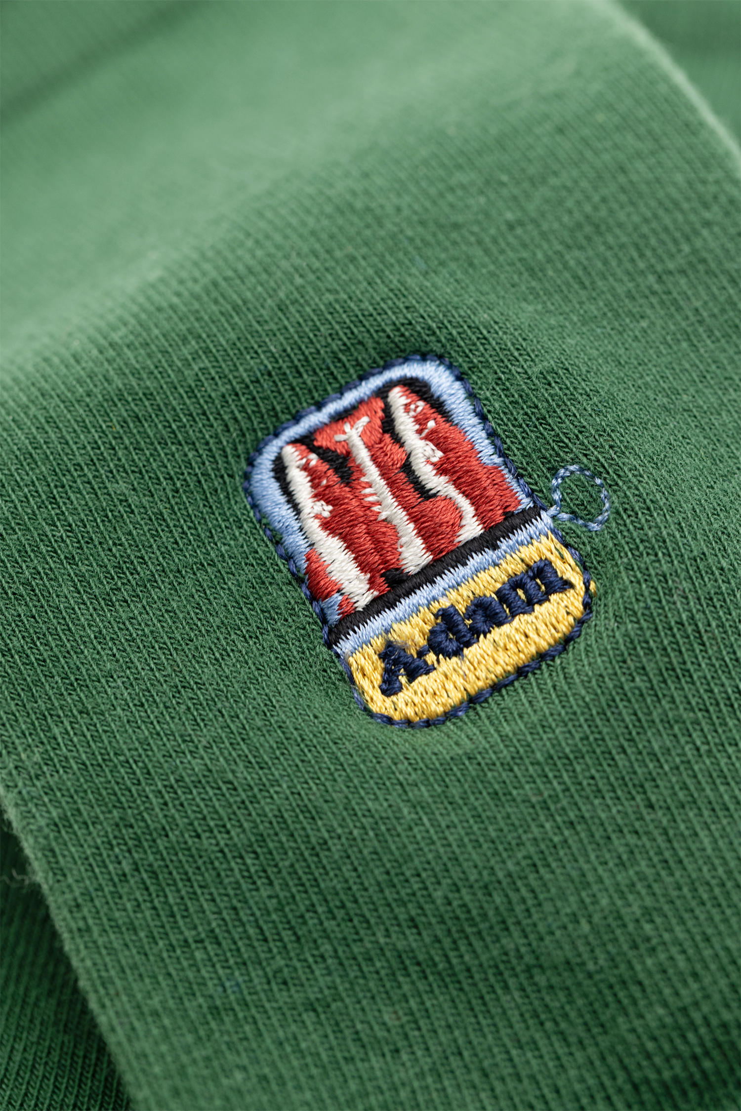 Green Canned Sardines & Solid Green 3-Pack