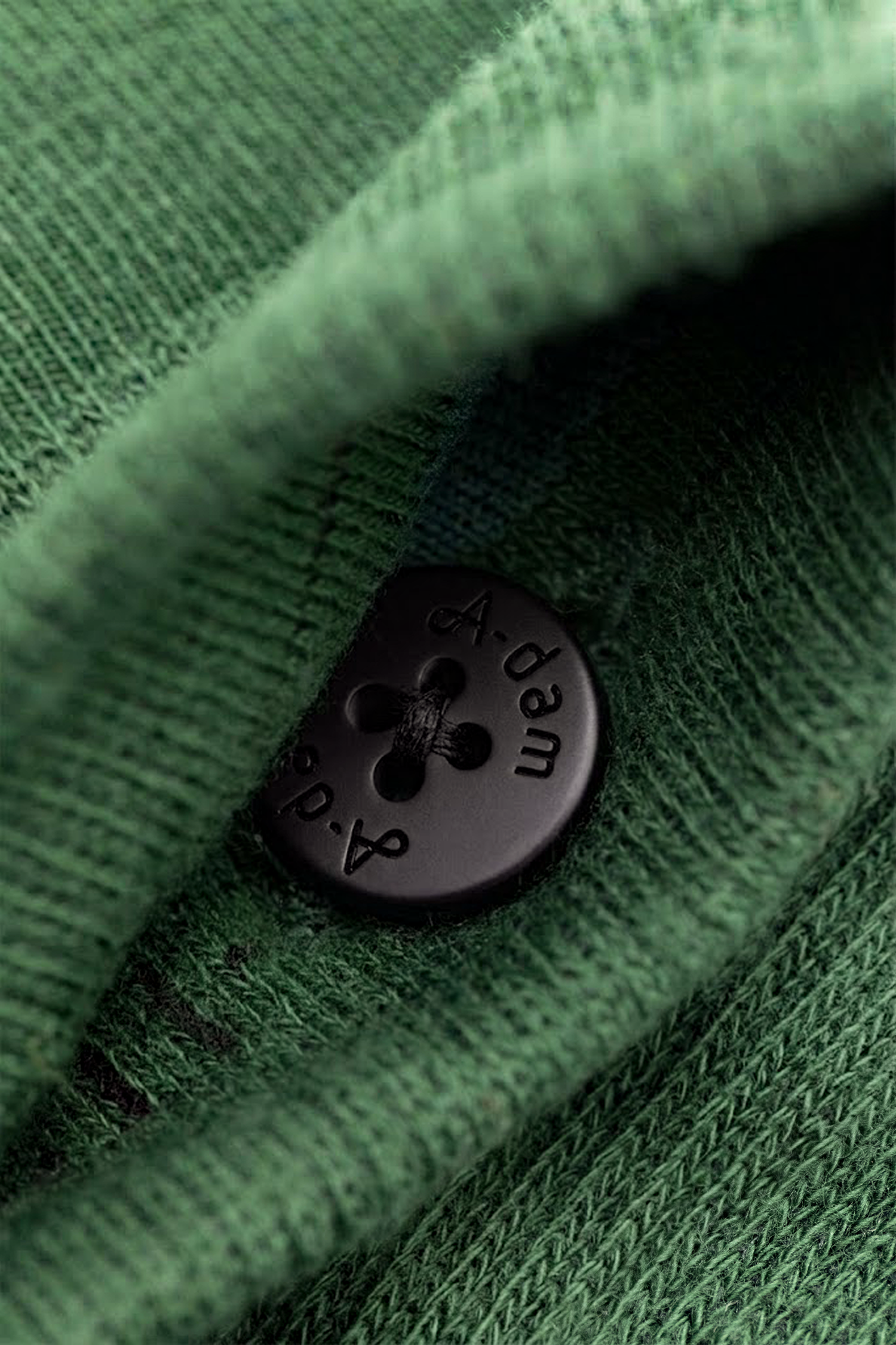 Green Roadtrip, Solid Turtle Green & Solid Garden Green A-dam logo 3-Pack