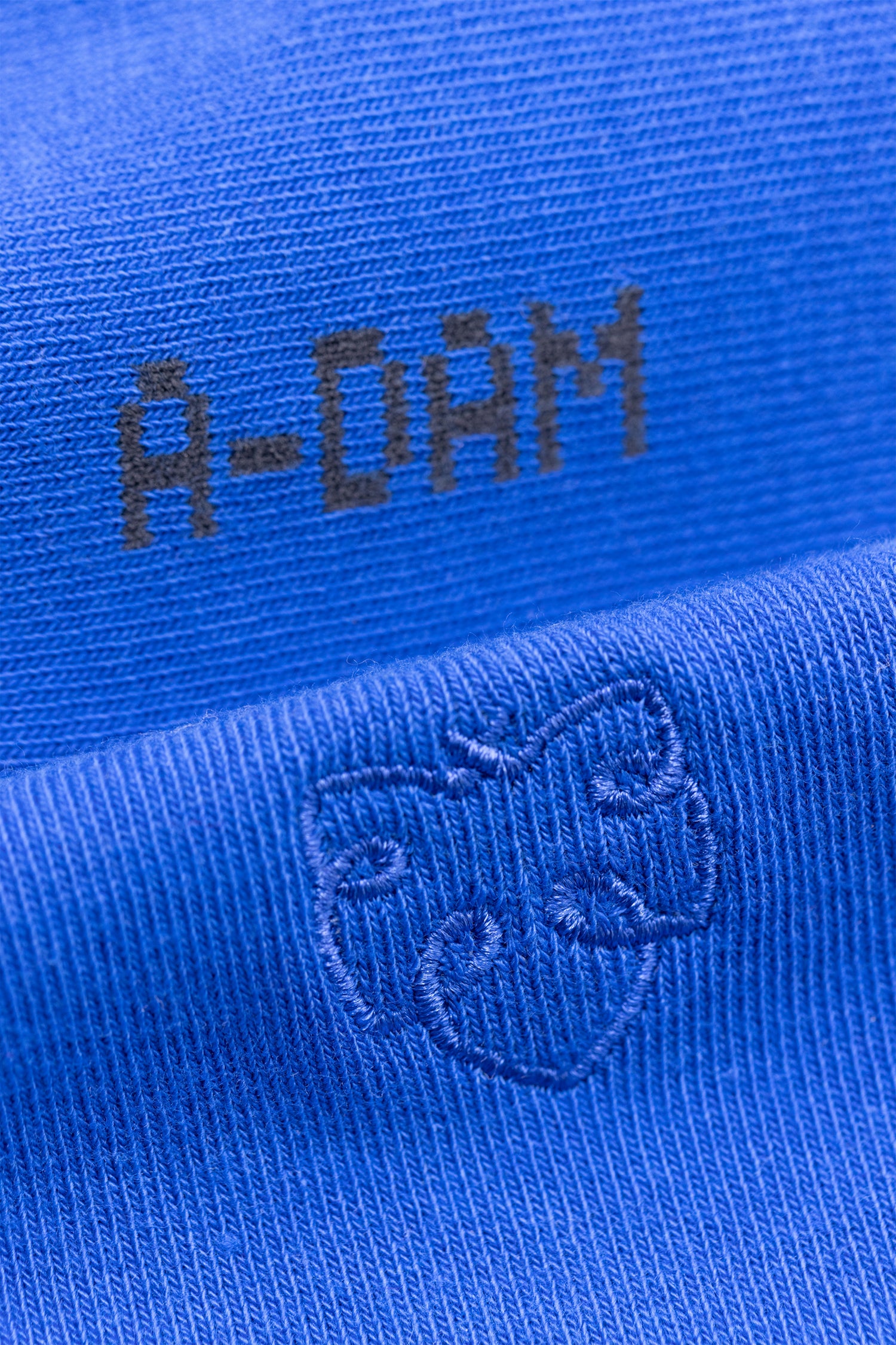 Solid Nautical Blue, Medi Blue & Dusty Blue A-dam logo 3-Pack