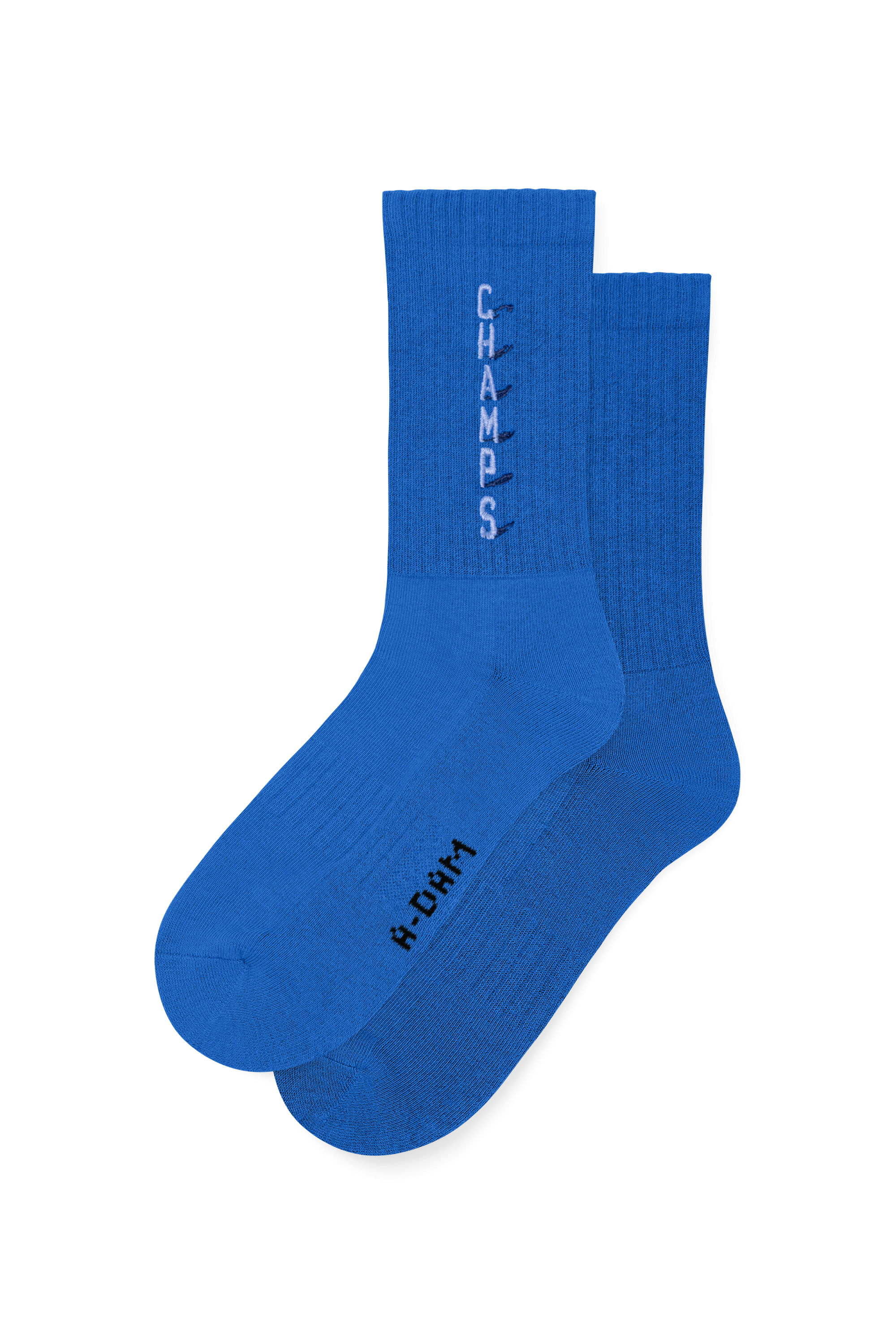 Crew Socks Blue Champs Emb