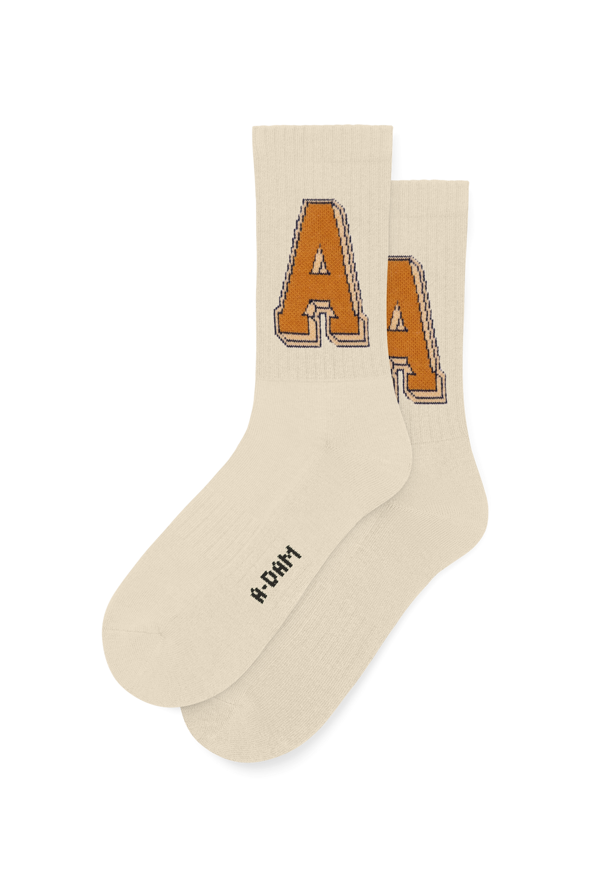 CHAMP Crew Socken Offwhite Big-A