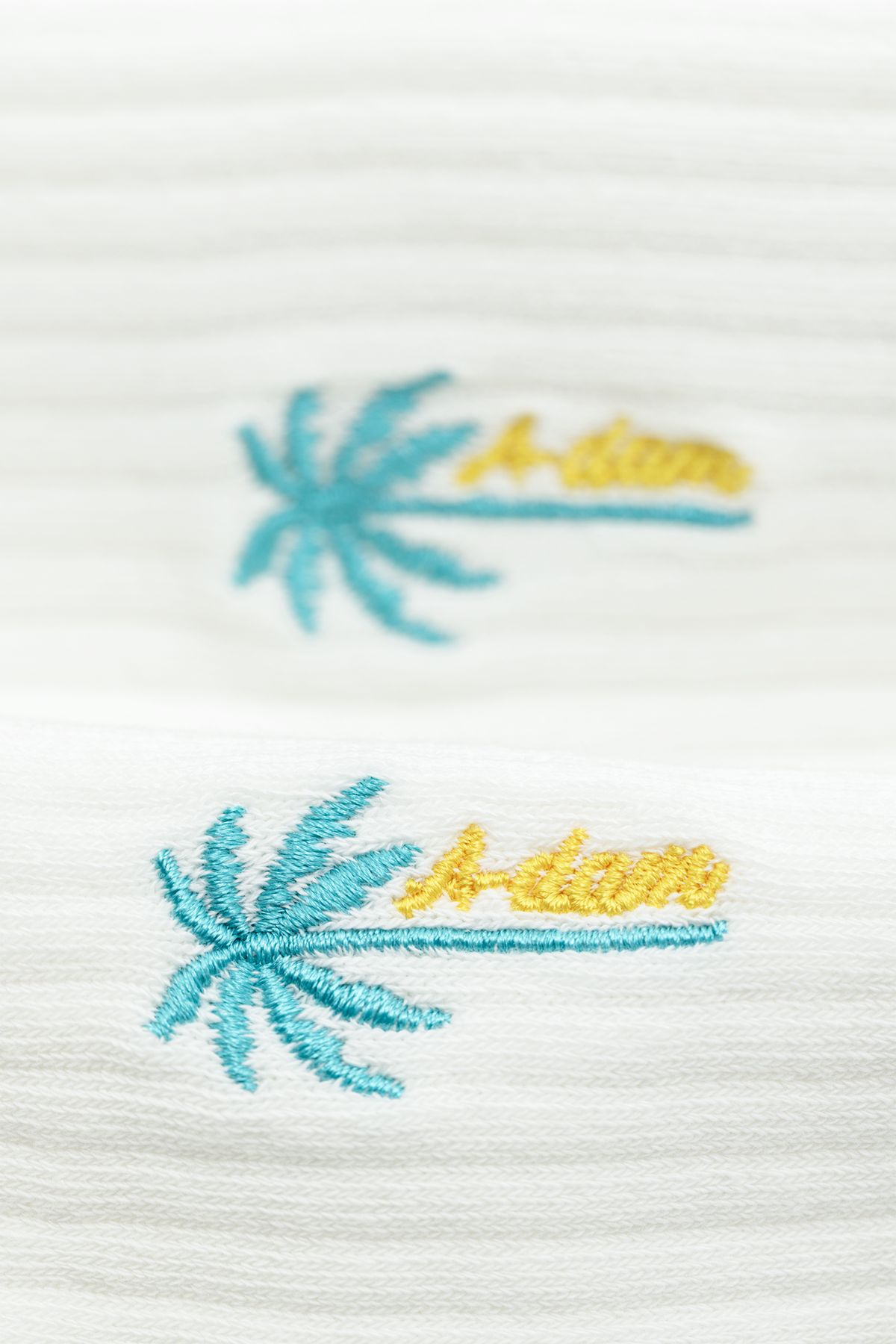 CHAMP crew sokken White-A Dam Palm