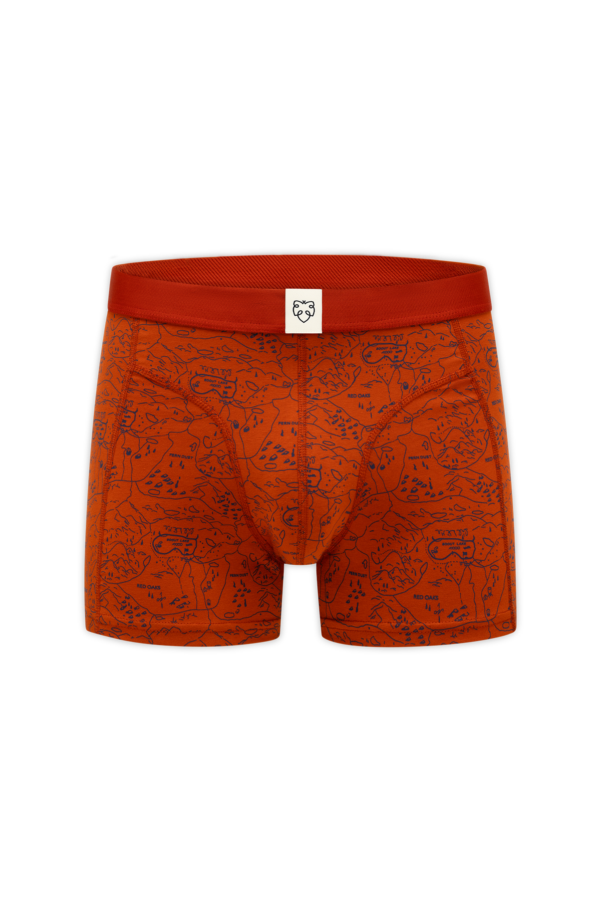 ACE Boxer short 2P Ginger Scoutmap_Black